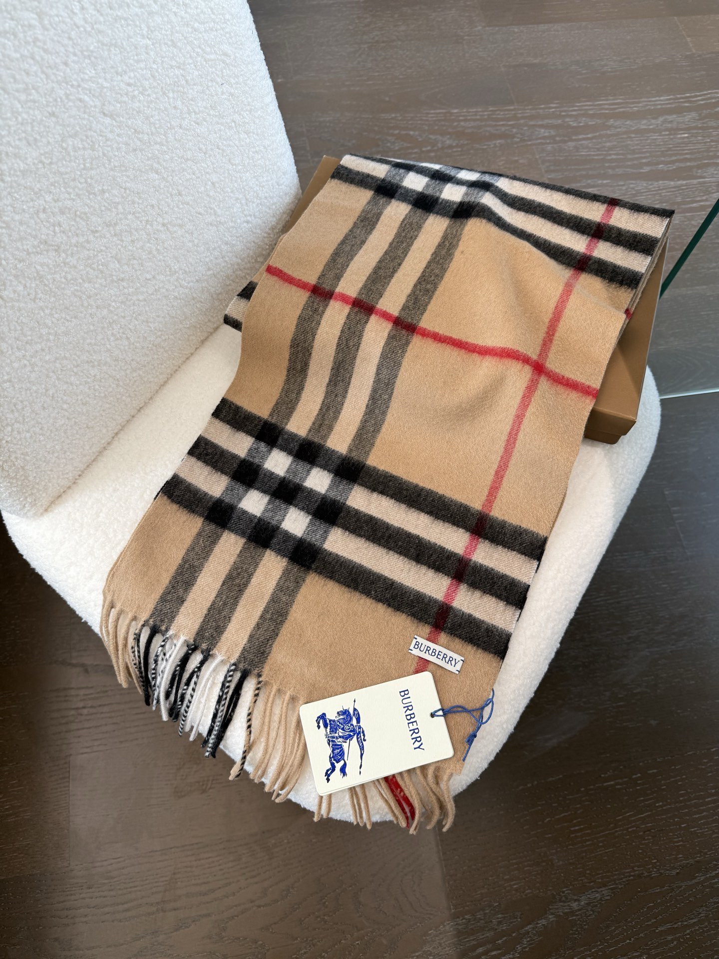 BURBERRY 버버리 클래식 체크 머플러 7