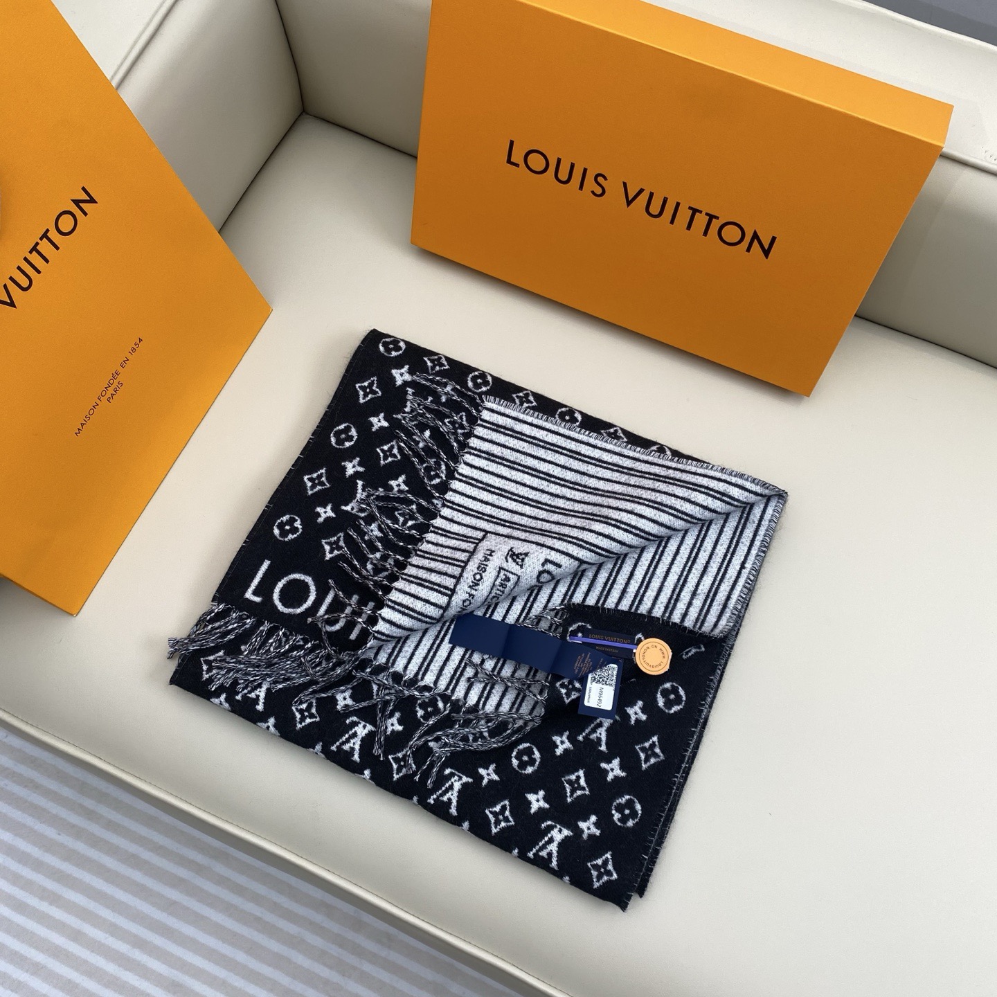 LOUIS VUITTON 루이비통 모노그램 네버풀 머플러 1