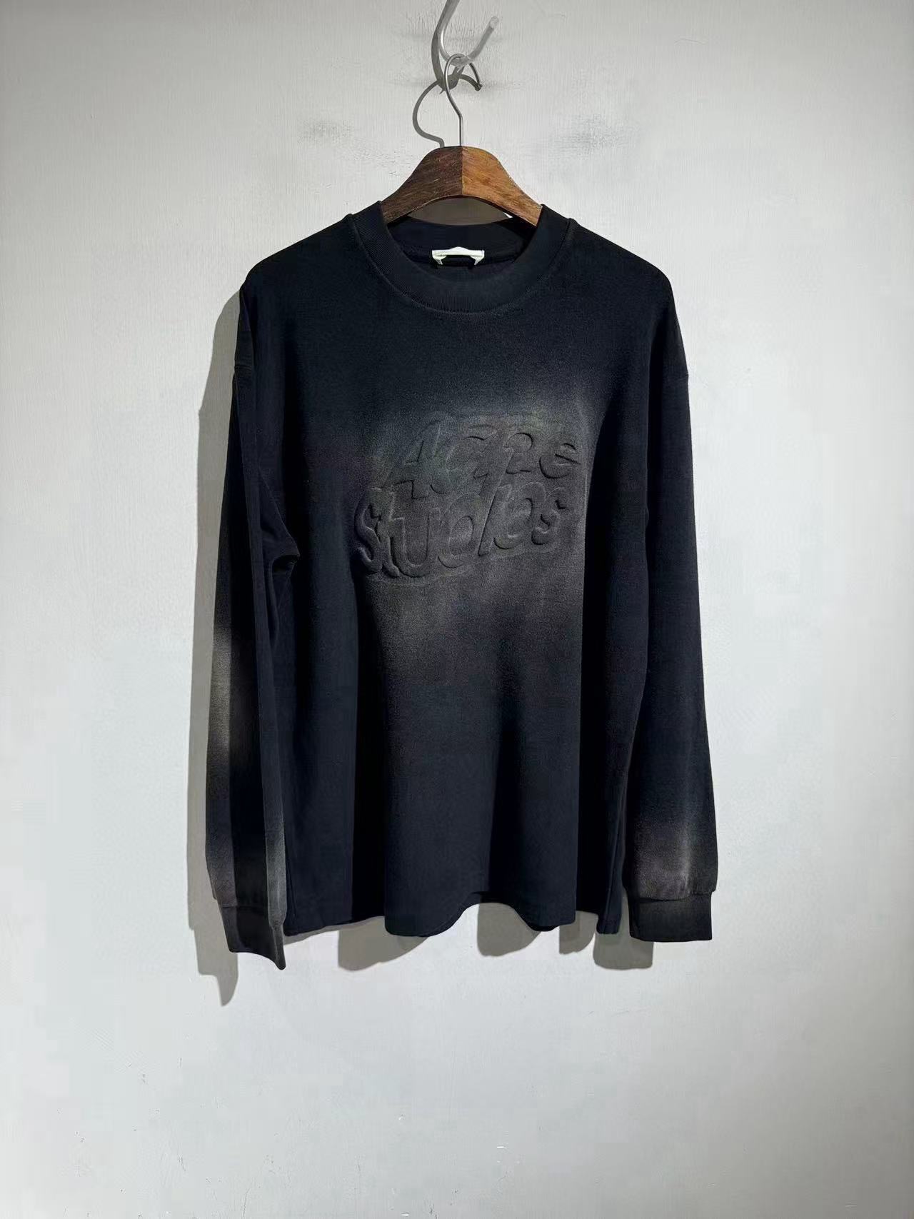 ACNE STUDIO 아크네 스튜디오 2024 초박형 면 스웨트셔츠 1