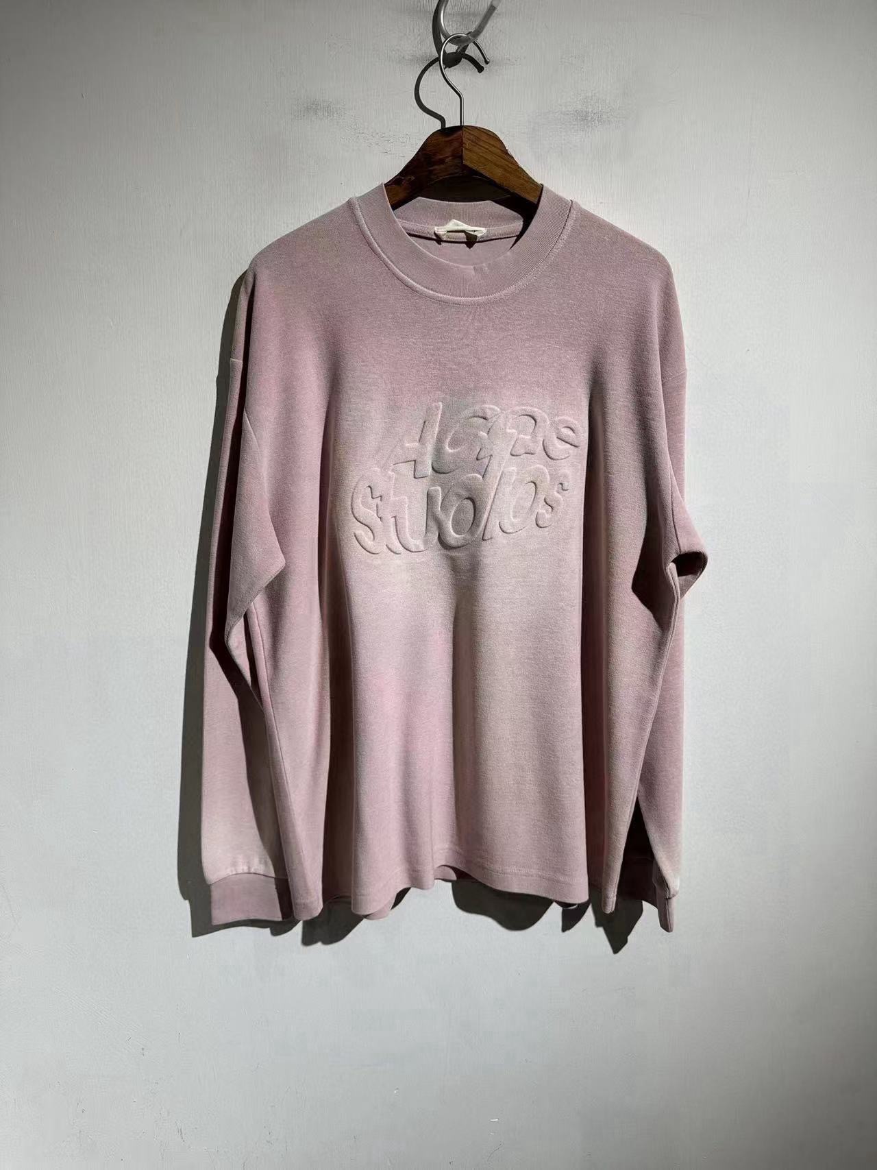 ACNE STUDIO 아크네 스튜디오 2024 초박형 면 스웨트셔츠 2