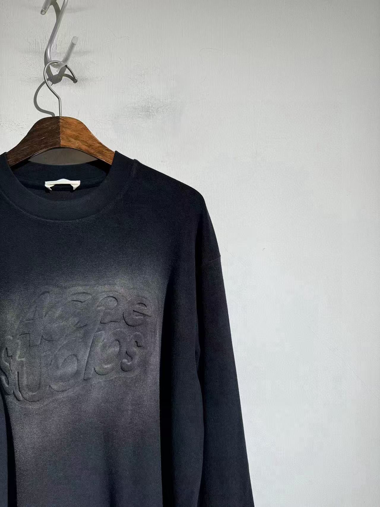 ACNE STUDIO 아크네 스튜디오 2024 초박형 면 스웨트셔츠 4