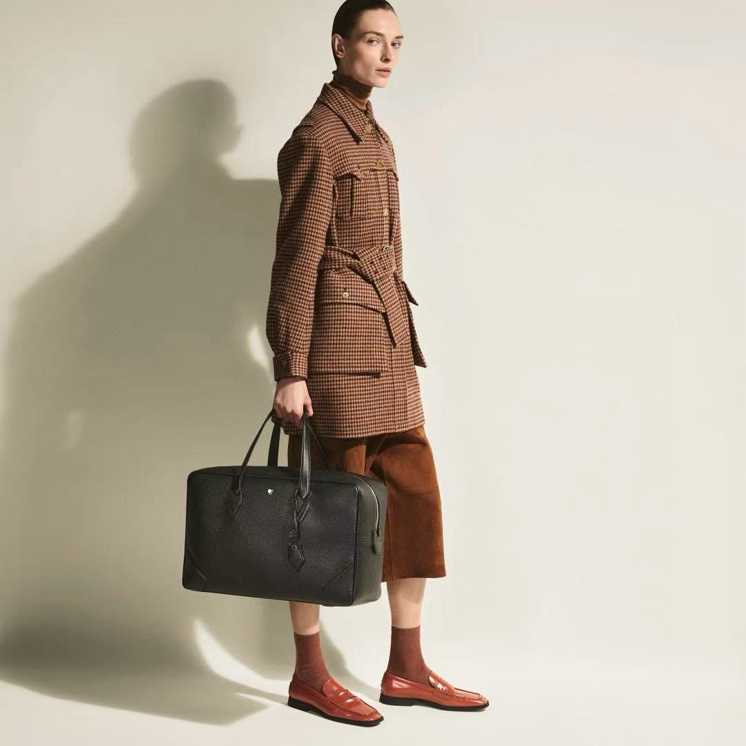 Montblanc 몽블랑 소프트 그레인 레더 서류가방 45.5cm 1