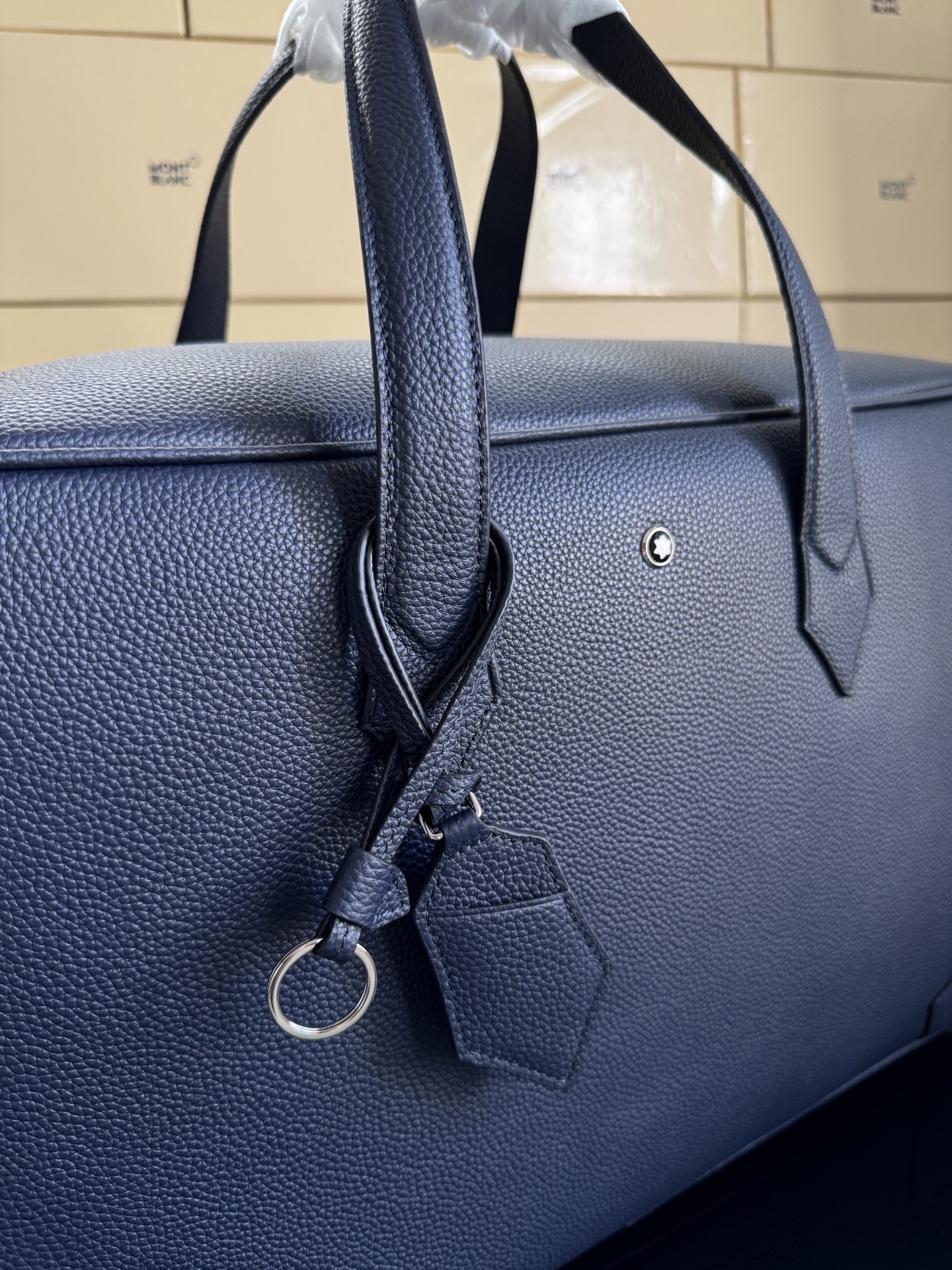 Montblanc 몽블랑 소프트 그레인 레더 서류가방 45.5cm 21