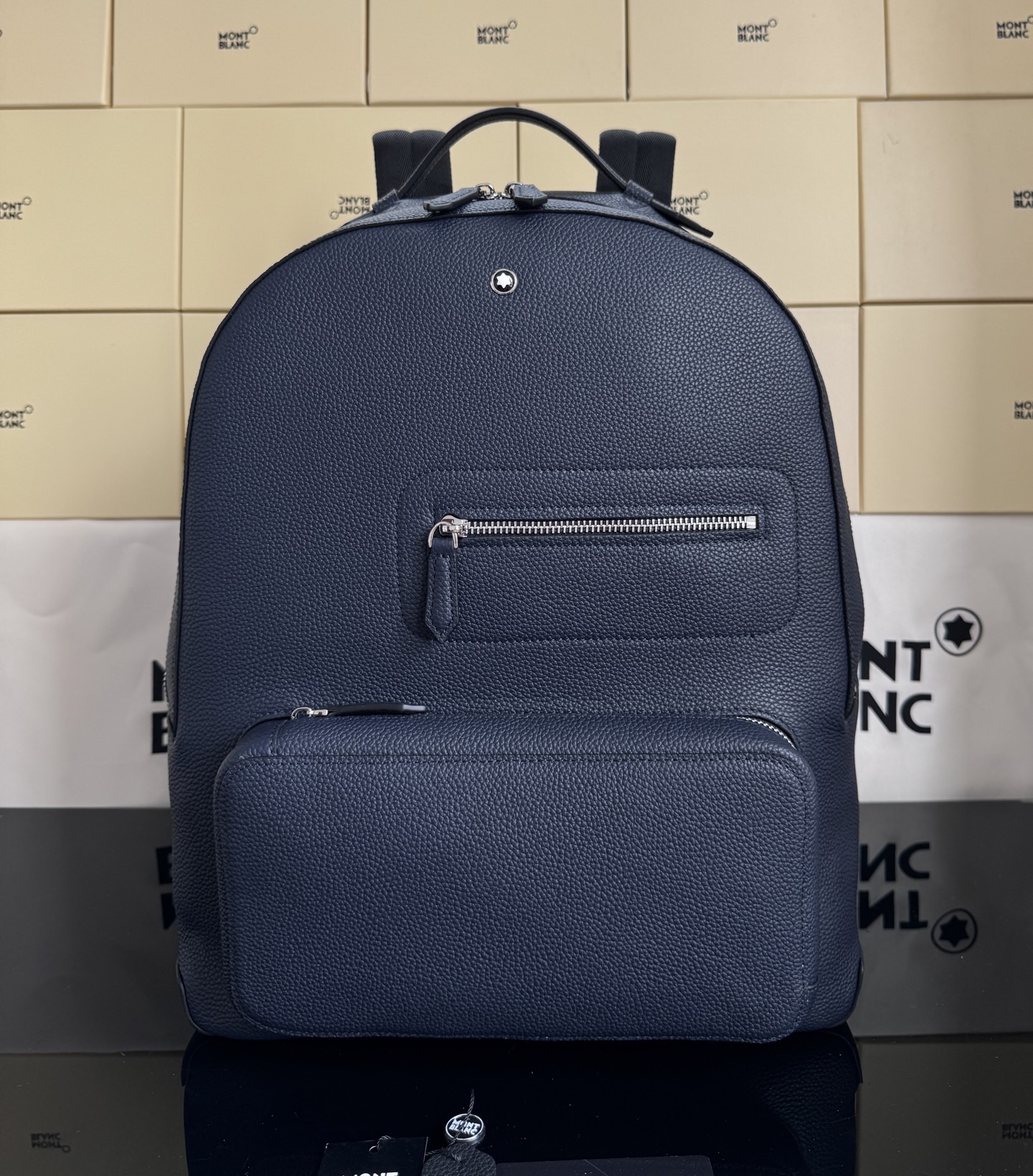 MONTBLANC 몽블랑 소프트 그레인 백팩 42cm 3