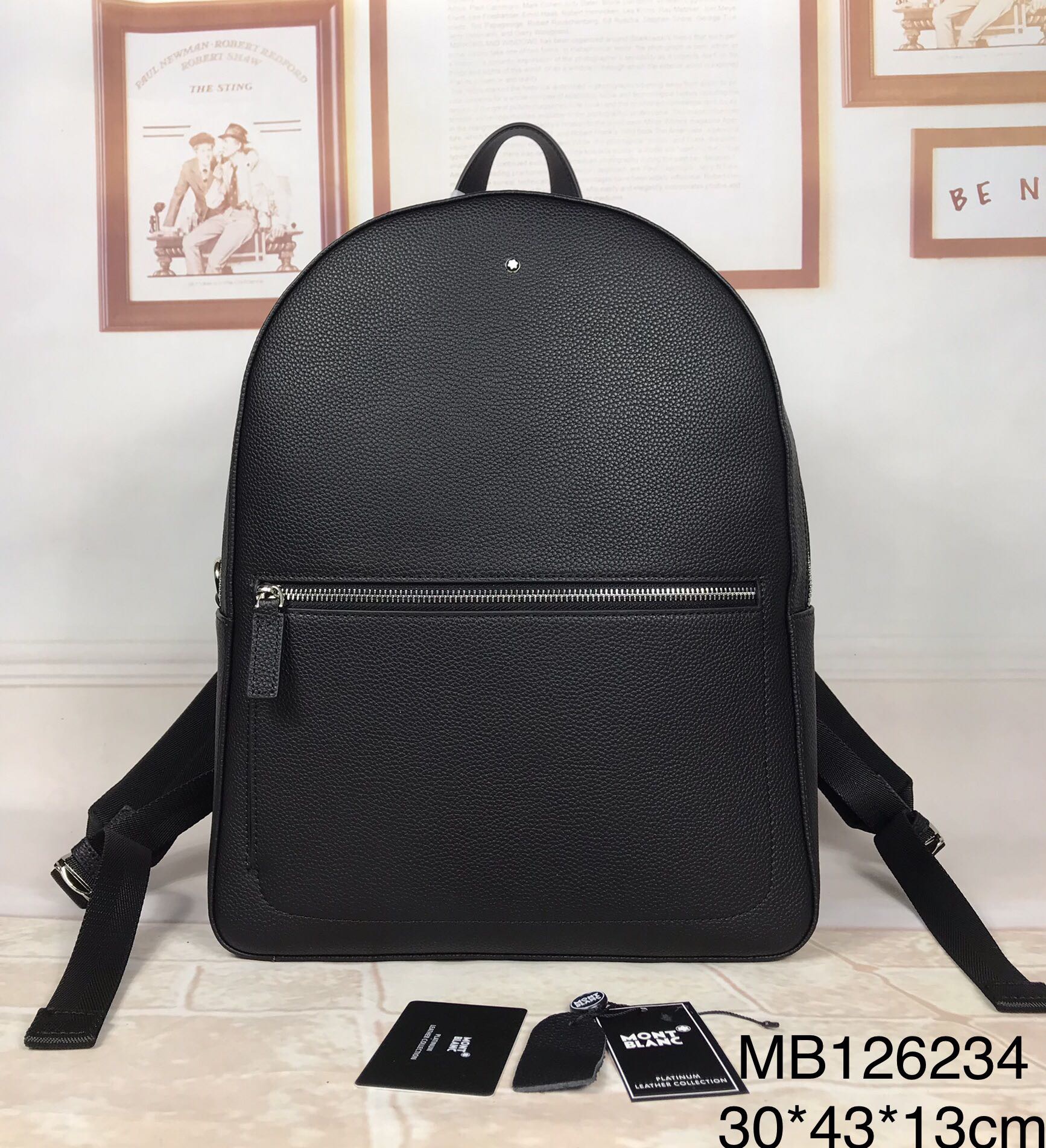 Montblanc 몽블랑 소프트 그레인 백팩 30cm 10