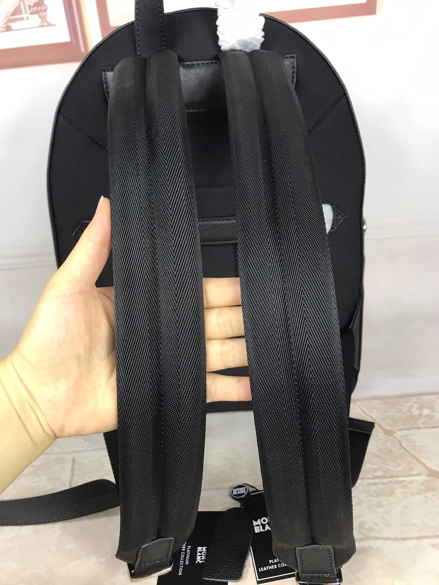 Montblanc 몽블랑 소프트 그레인 백팩 30cm 16