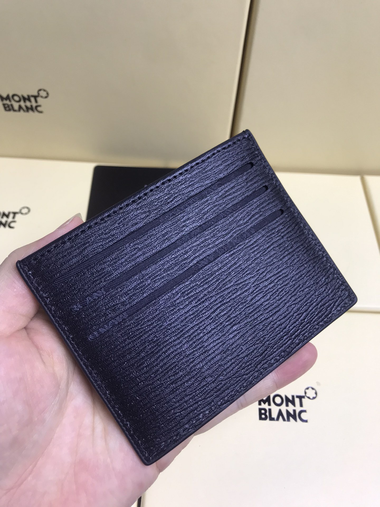 MONTBLANC 몽블랑 4810 시리즈 6 카드 슬롯 카드지갑 4