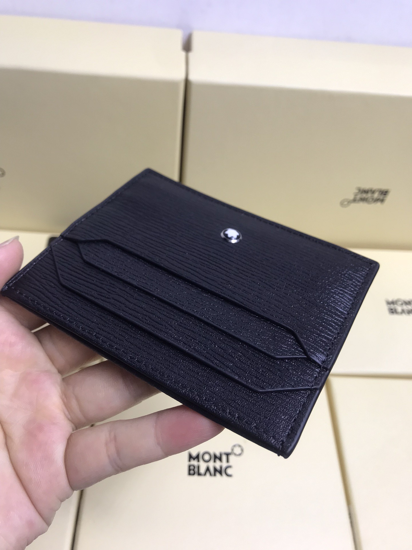 MONTBLANC 몽블랑 4810 시리즈 6 카드 슬롯 카드지갑 6