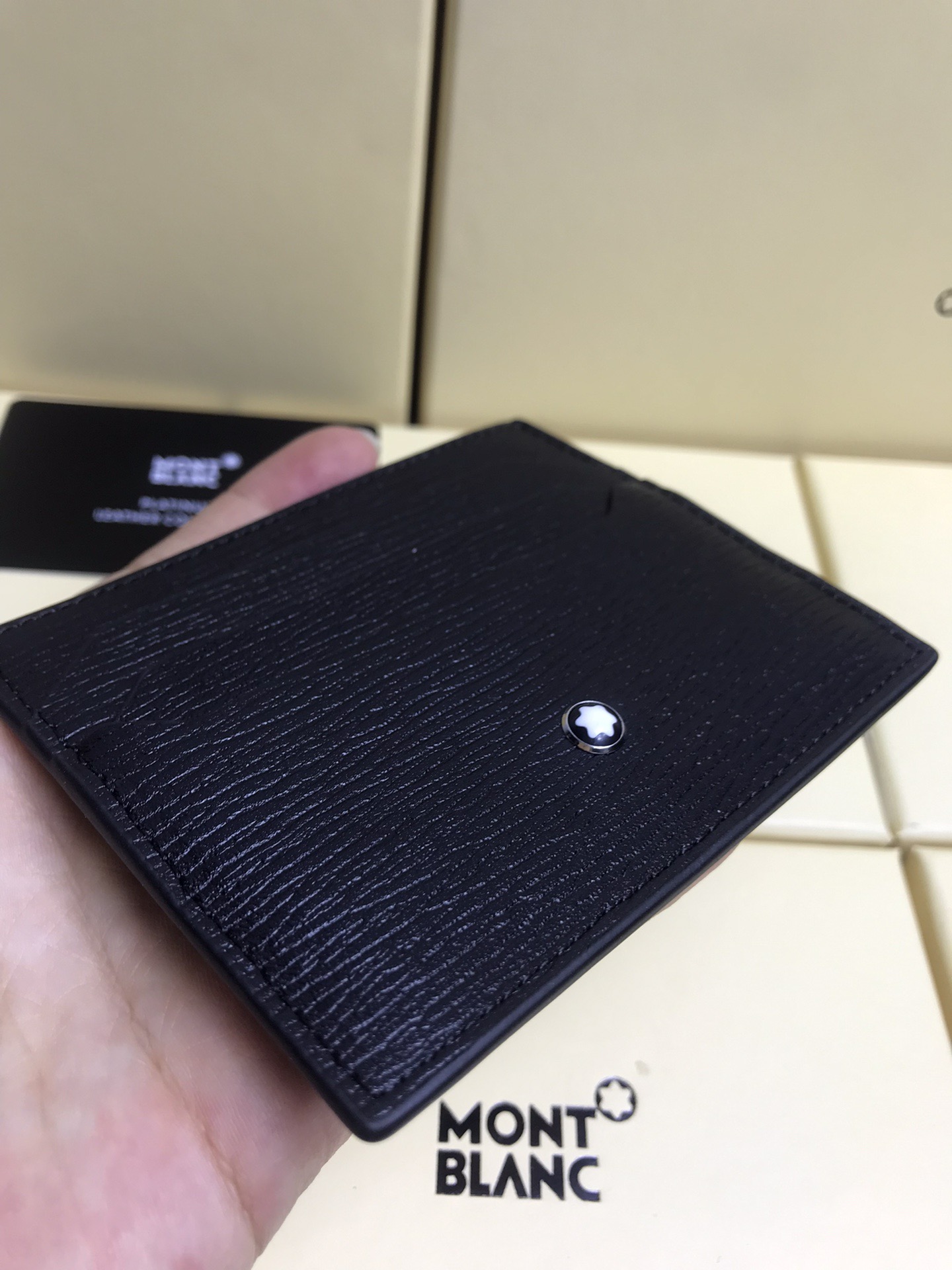 MONTBLANC 몽블랑 4810 시리즈 6 카드 슬롯 카드지갑 8