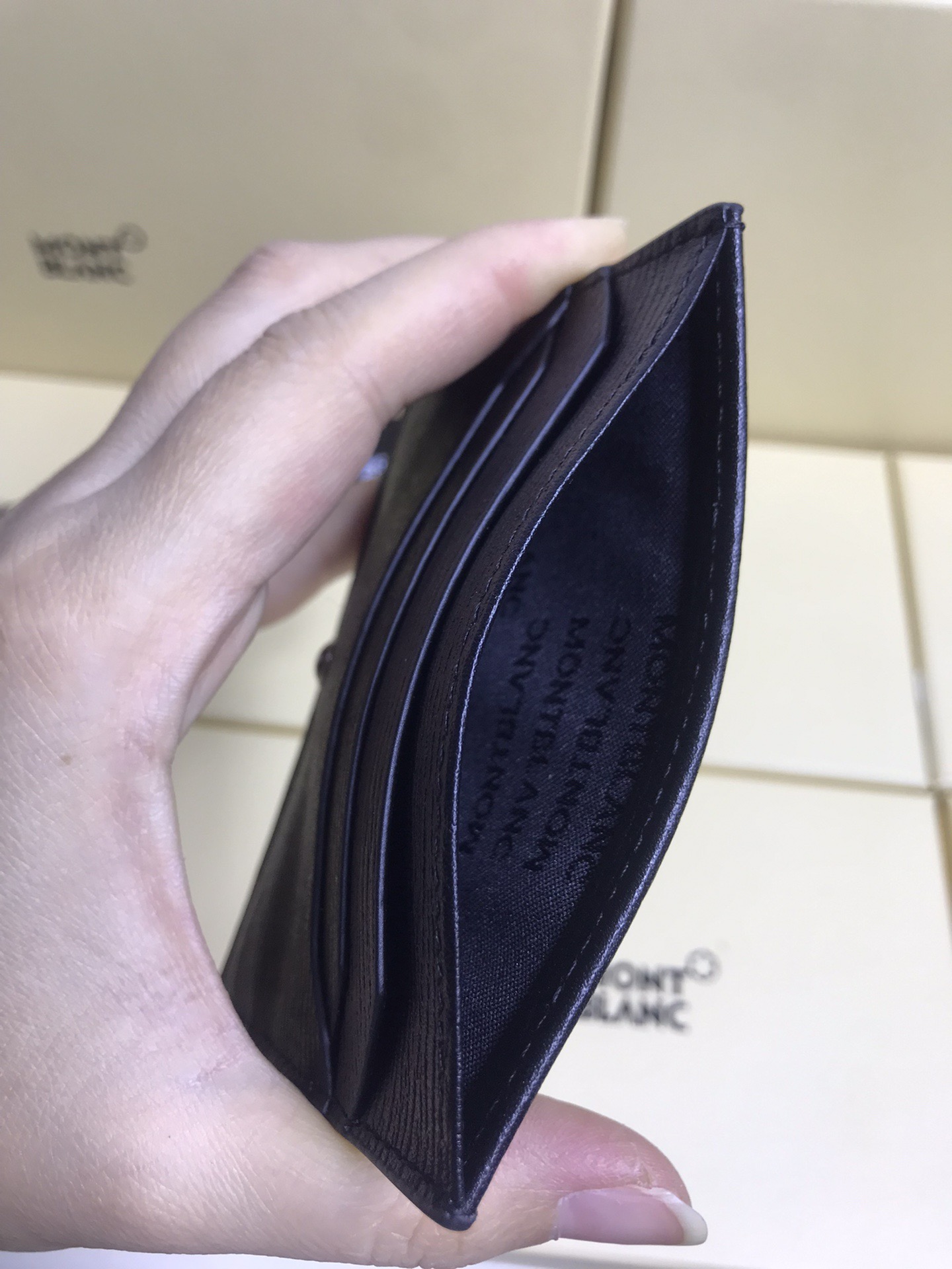 MONTBLANC 몽블랑 4810 시리즈 6 카드 슬롯 카드지갑 11