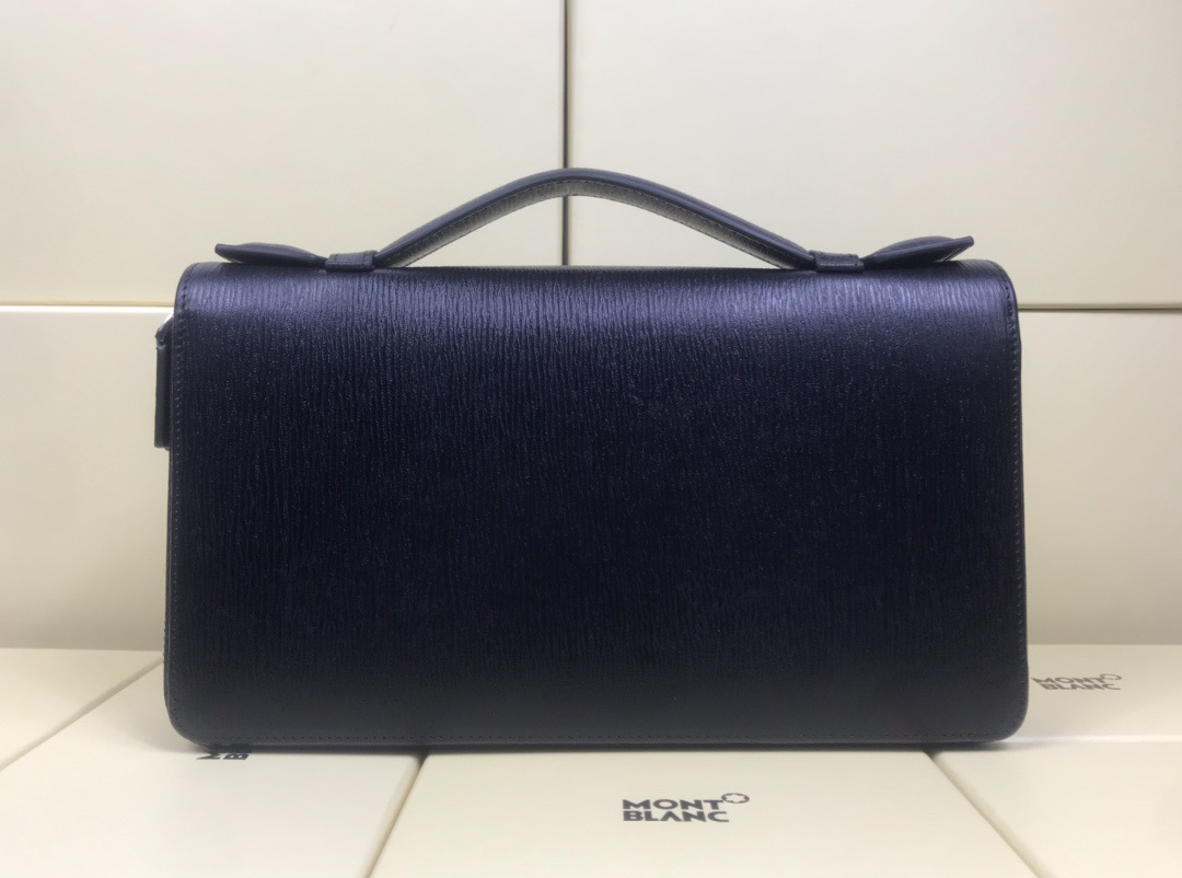 Montblanc 몽블랑 더블 핸들 클러치백 23cm 2