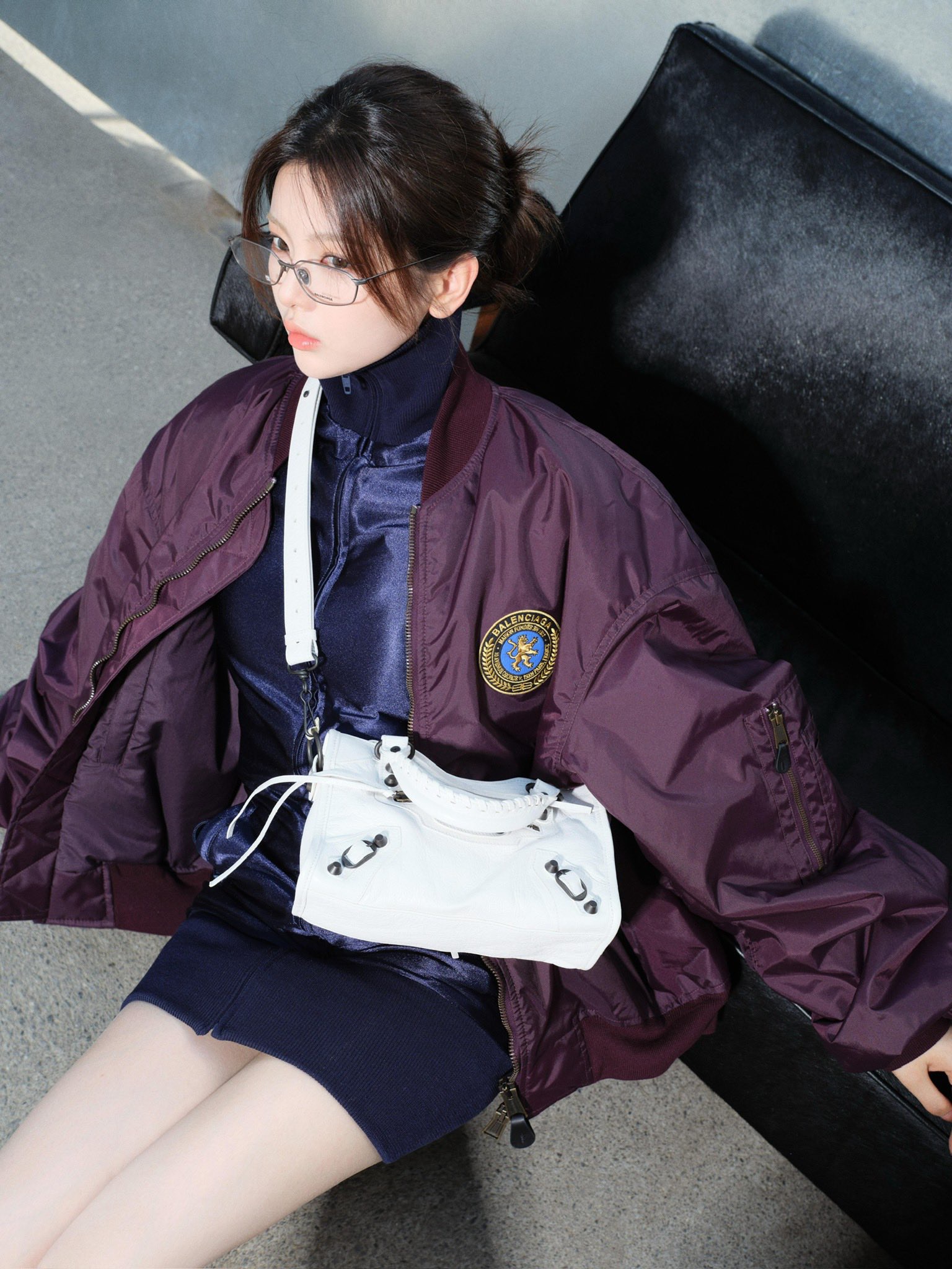 BALENCIAGA 발렌시아가 FW2025 파일럿 자수 항공 점퍼 1