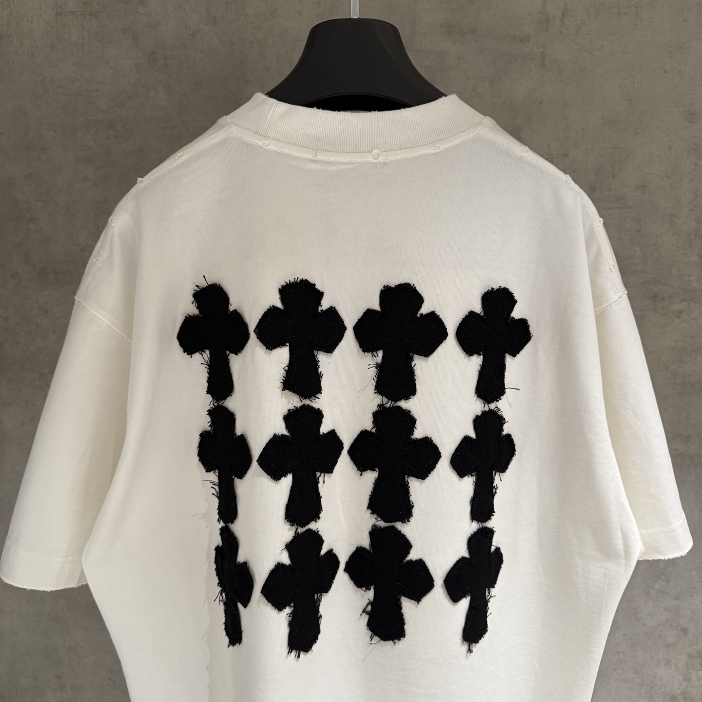 CHROME HEARTS 크롬하츠 FW2023 자수 패치 반팔 티셔츠 4