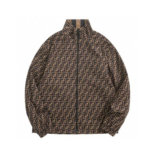 Fendi FF Pattern Reversible Recycled Nylon Jacket 펜디 FF 패턴 리버서블 재생 나일론 자켓