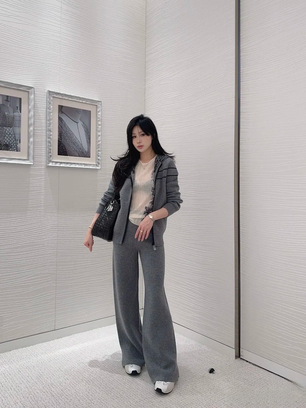 Dior 디올 올오버 오블리크 로고 양면 후드 집업 가디건 2