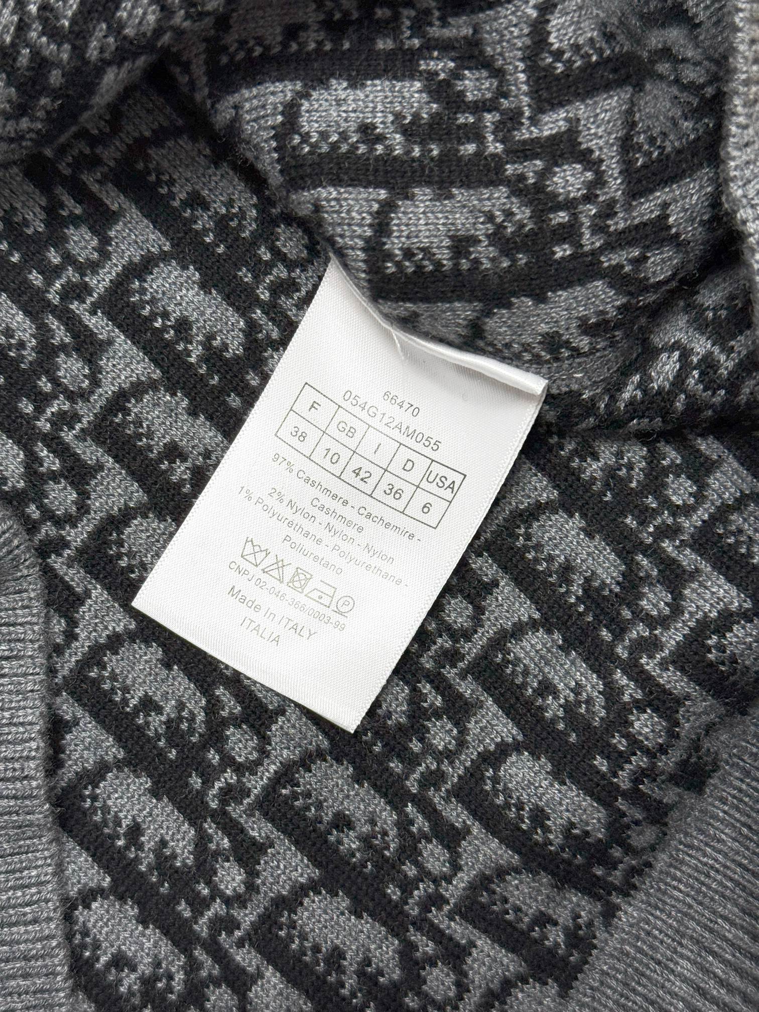 Dior 디올 오블리크 로고 자카드 라운드넥 스웨터 7