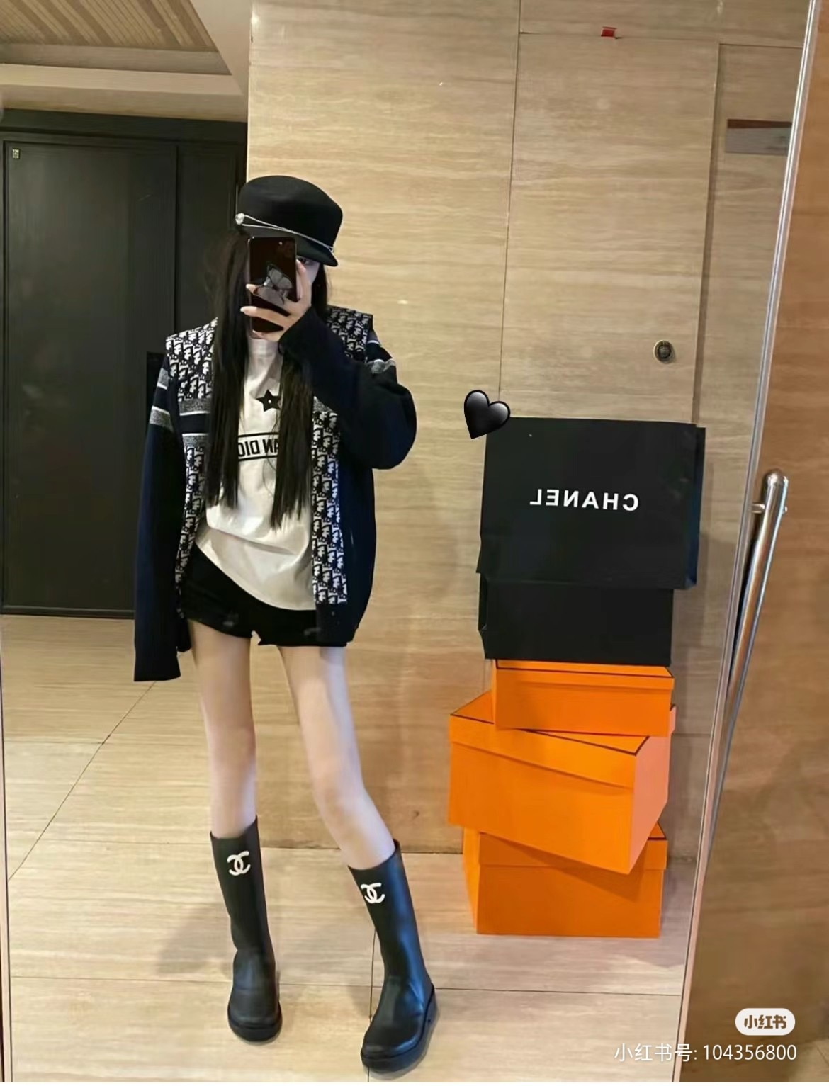 Dior 디올 자카드 로고 양면 후드 니트 집업 1