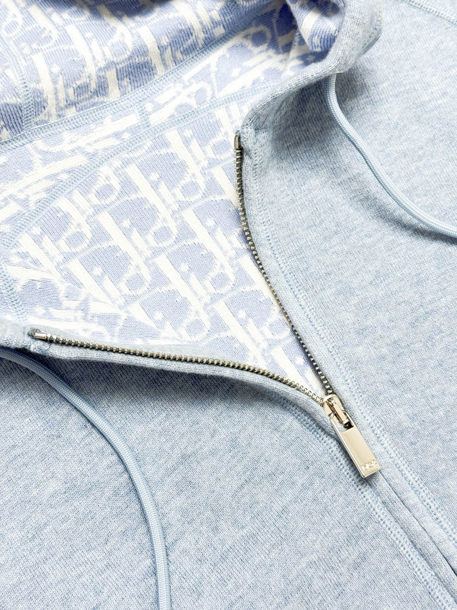 Dior 디올 가을겨울 로고 디테일 실크 블렌드 후드 맨투맨 17