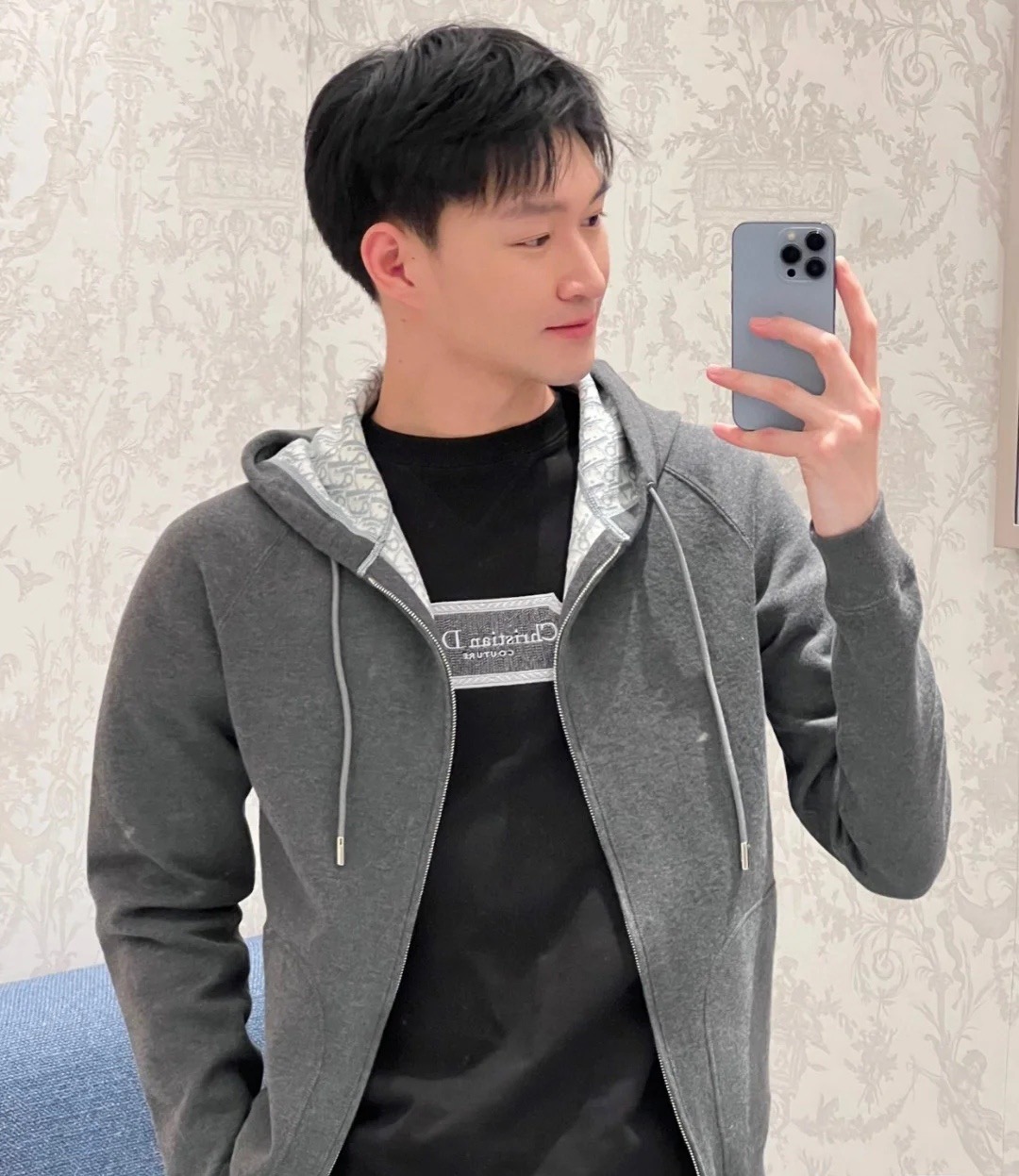 Dior 디올 가을겨울 신상 로고 후드 세트업 (남녀공용) 2