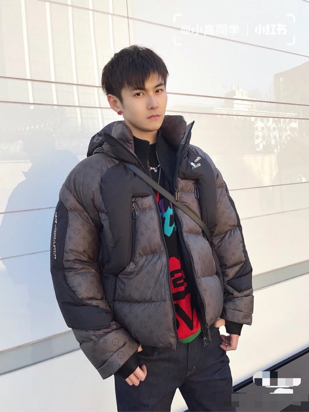 LOUIS VUITTON 루이비통 온감 블랙 테크놀로지 체온변색 다운패딩 6