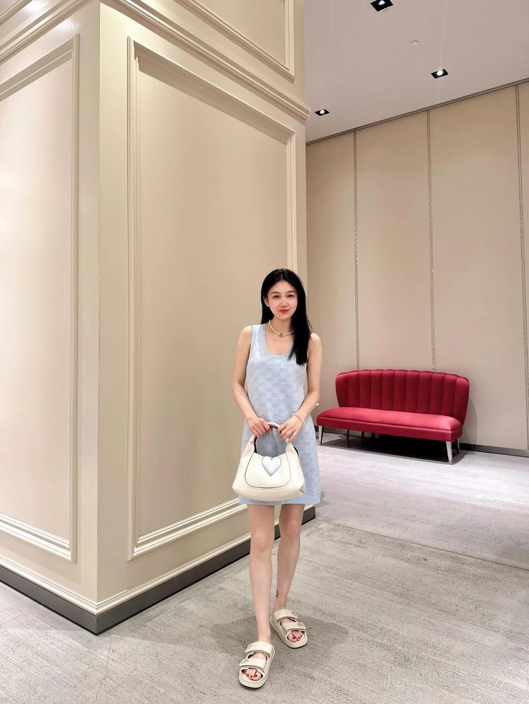 GUCCI 구찌 GG 자가드 니트 원피스 3