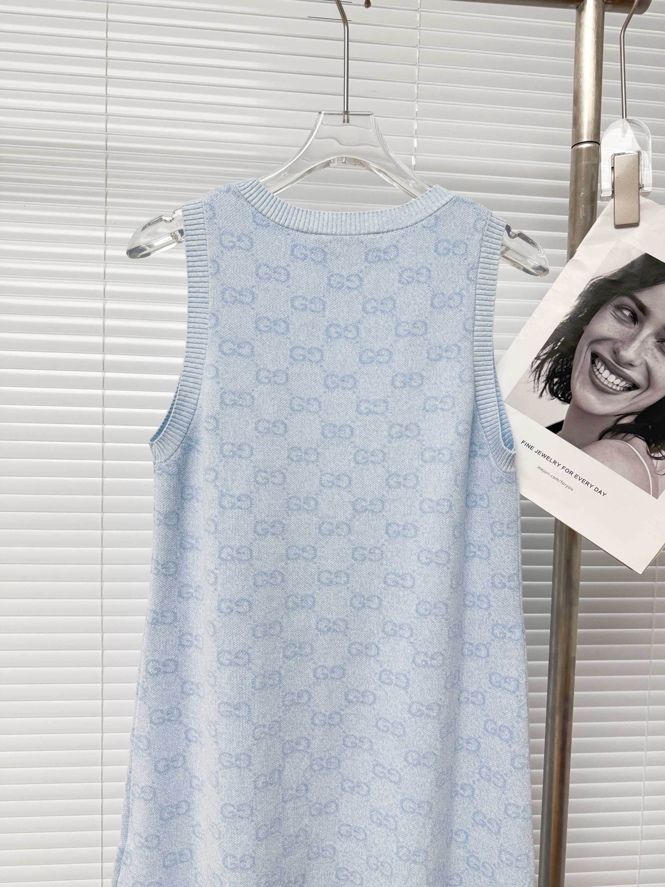 GUCCI 구찌 GG 자가드 니트 원피스 14