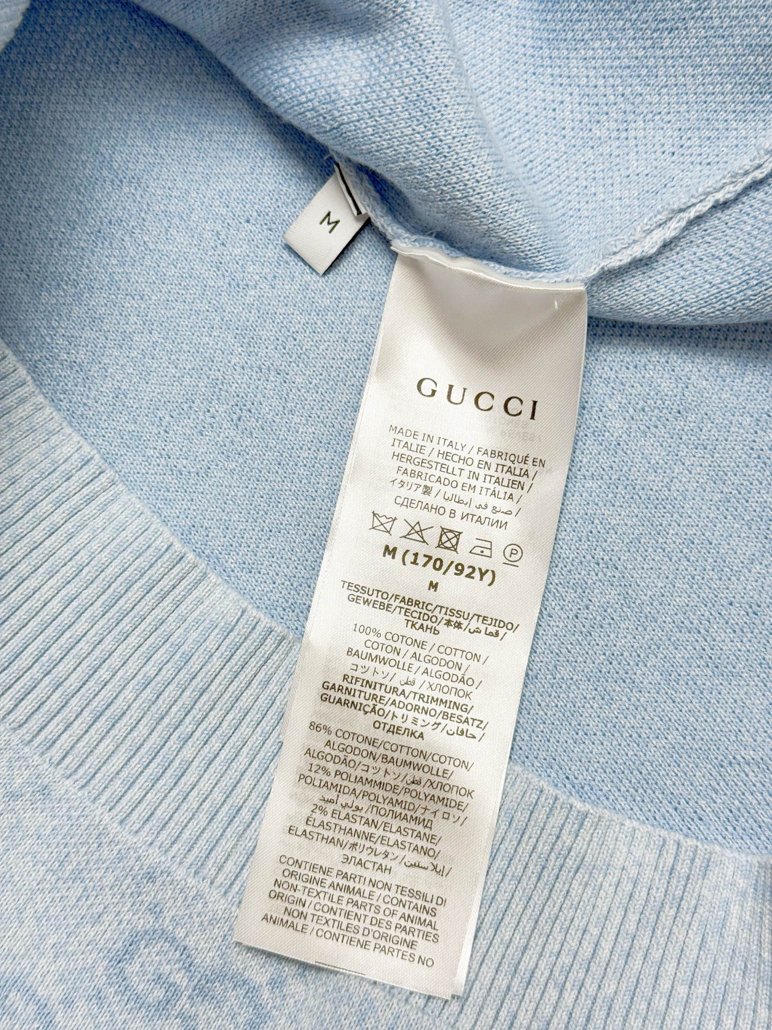 GUCCI 구찌 GG 자가드 니트 원피스 17