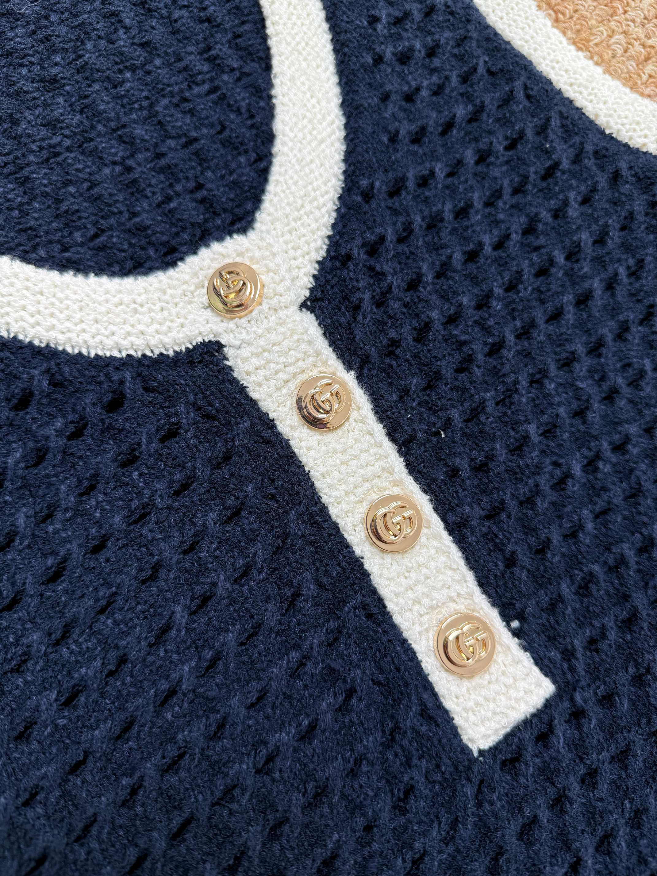 Gucci 구찌 배색 포켓 니트 원피스 17