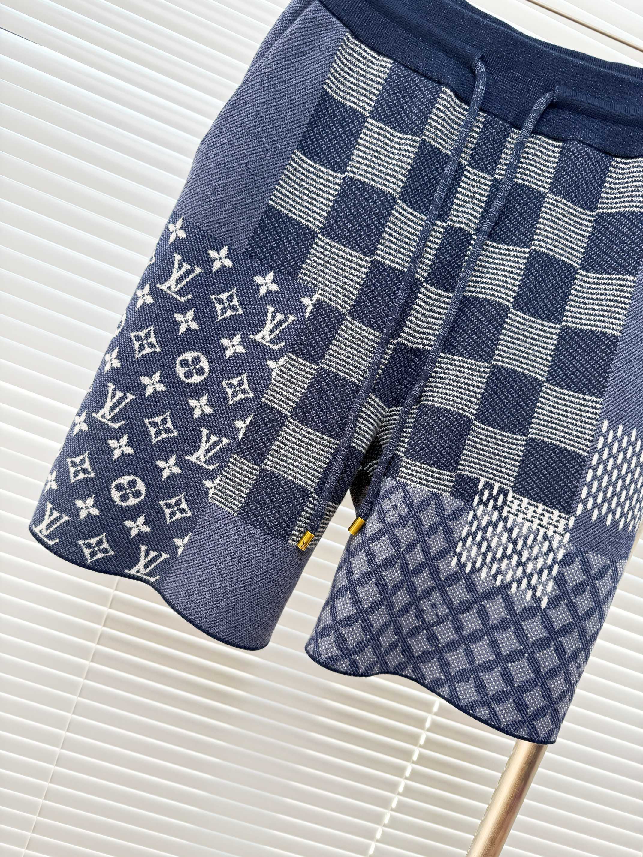 Louis Vuitton 루이비통 다미에 패턴 니트 쇼츠 11
