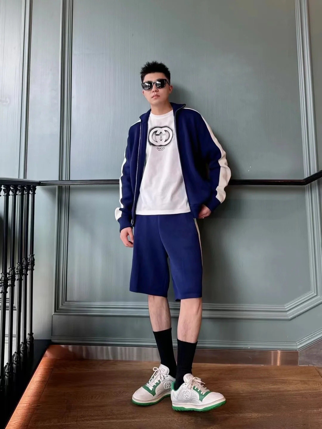 GUCCI 구찌 아카데미 스타일 니트 집업 가디건 3