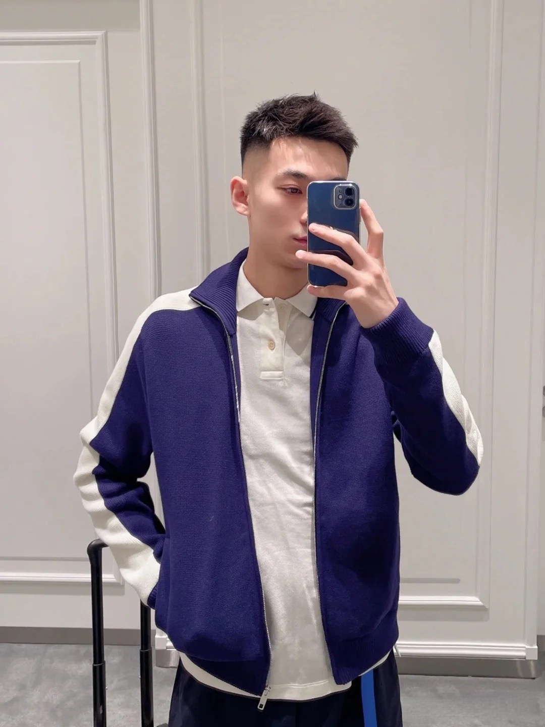 GUCCI 구찌 아카데미 스타일 니트 집업 가디건 9