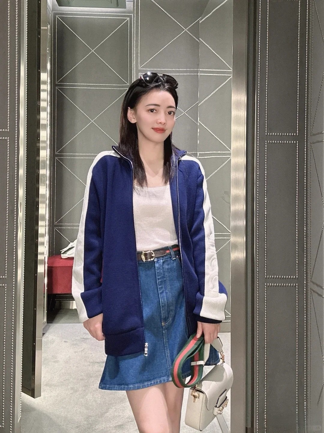 GUCCI 구찌 아카데미 스타일 니트 집업 가디건 10