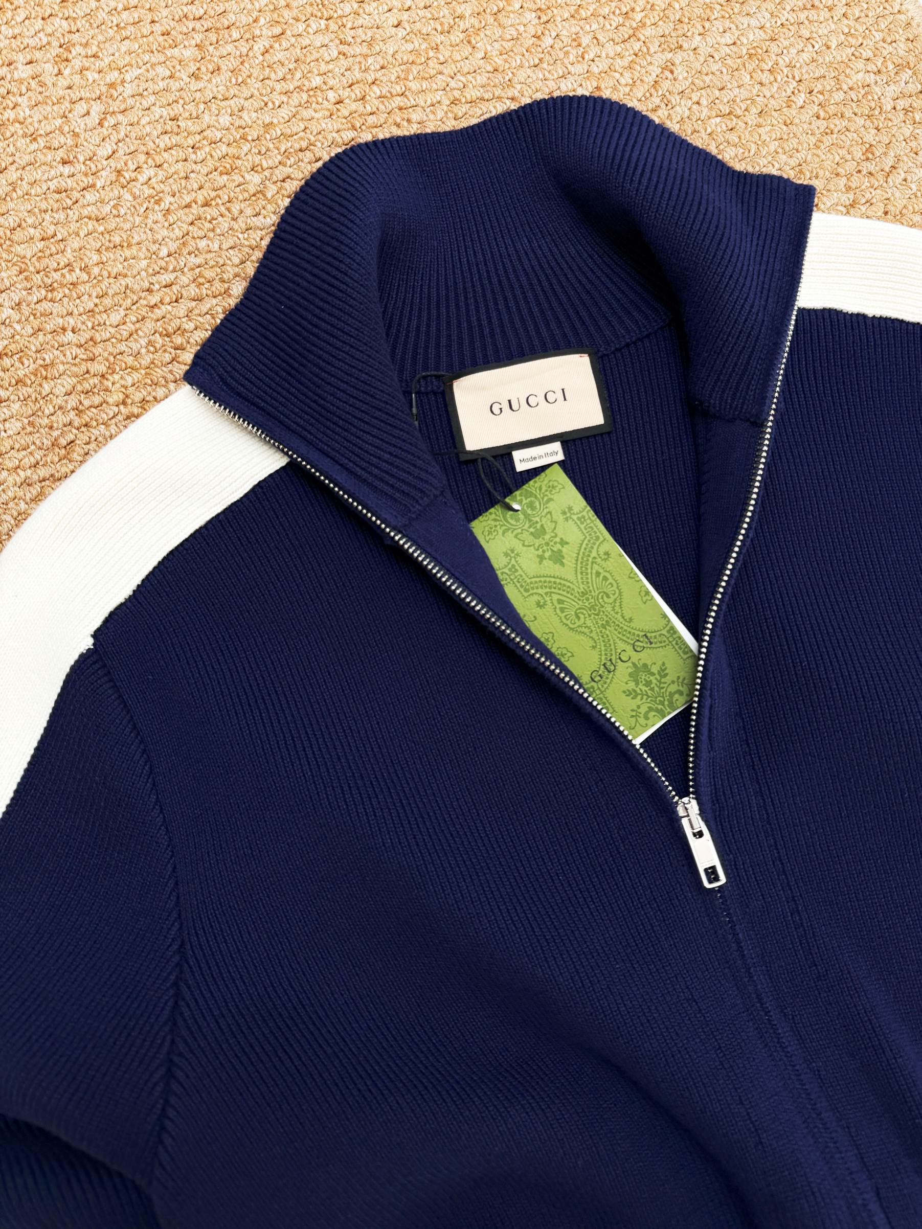 GUCCI 구찌 아카데미 스타일 니트 집업 가디건 16