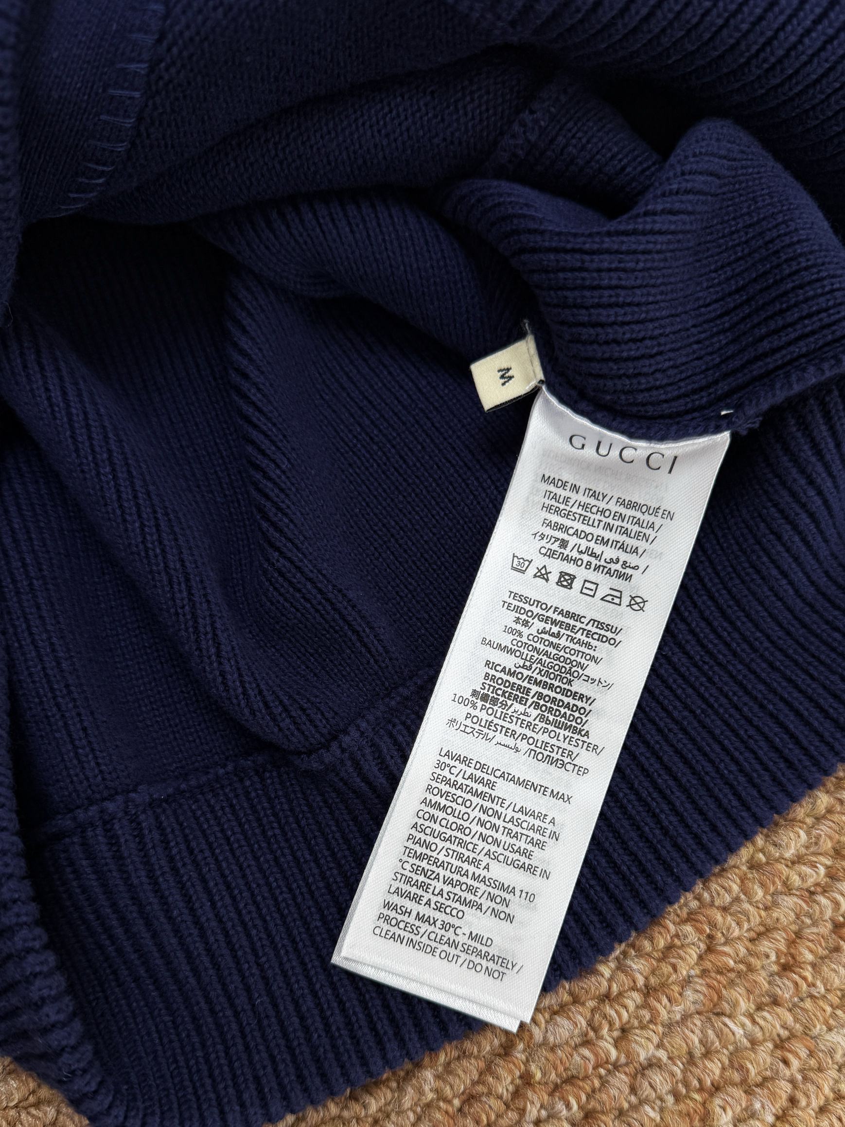 GUCCI 구찌 아카데미 스타일 니트 집업 가디건 19