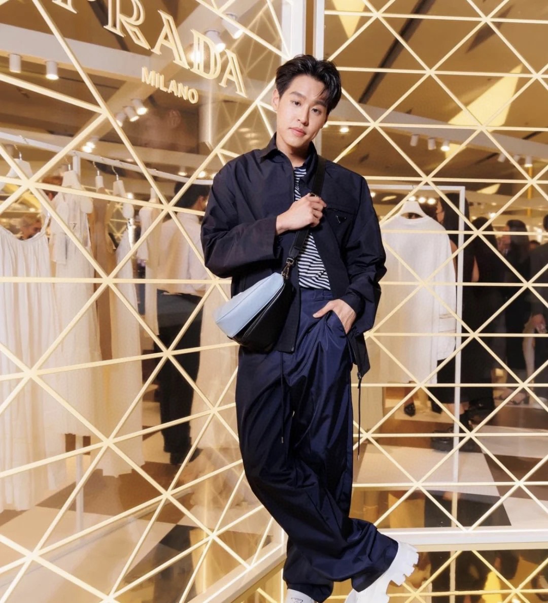 Prada 프라다 나일론 포켓 카라 집업 자켓 3