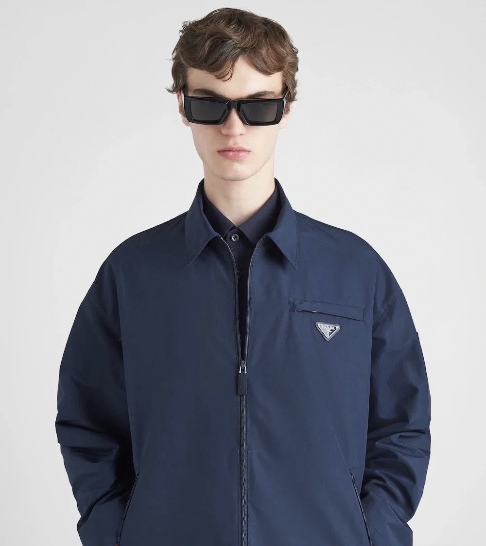 Prada 프라다 나일론 포켓 카라 집업 자켓 9