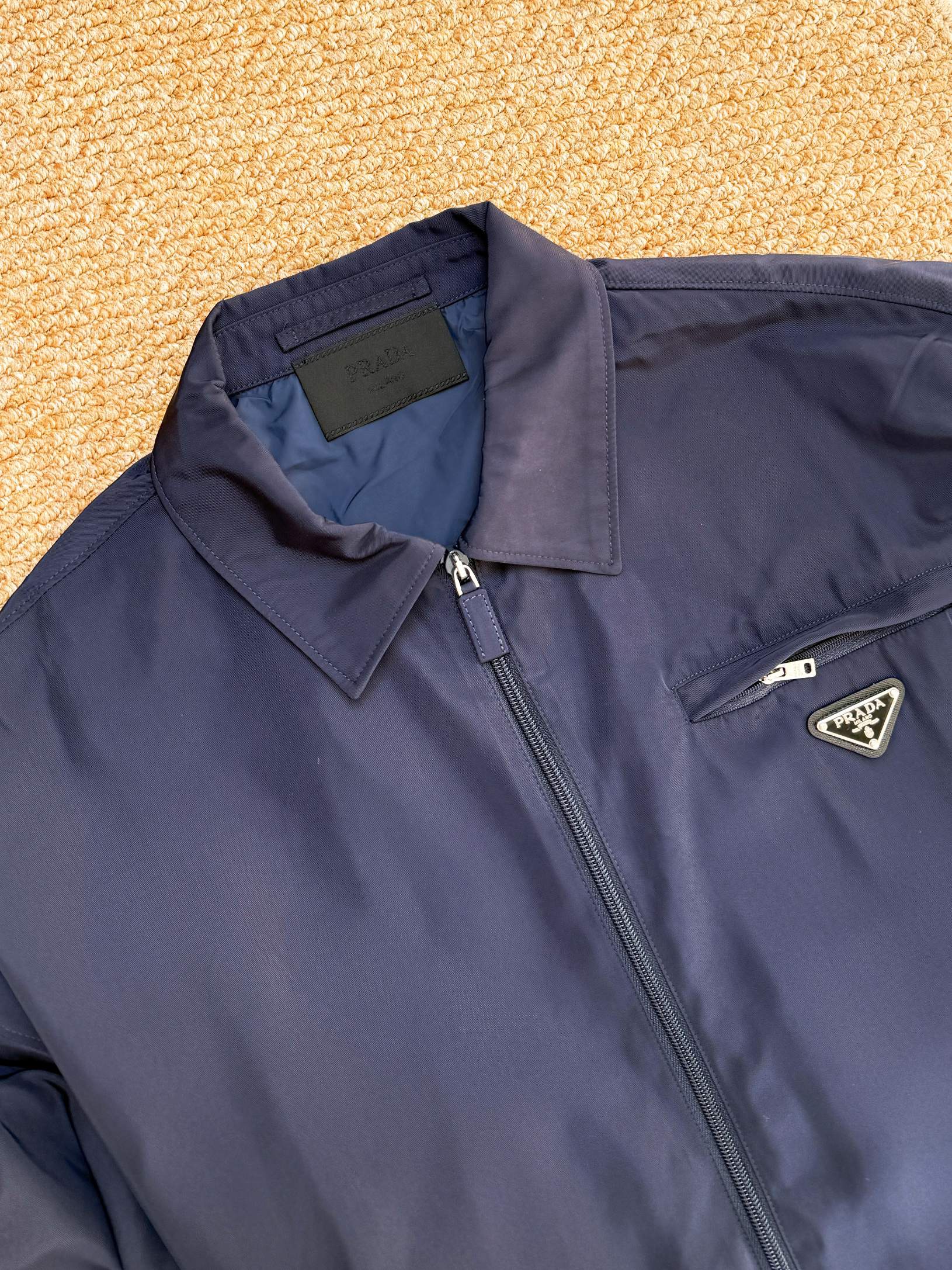 Prada 프라다 나일론 포켓 카라 집업 자켓 15