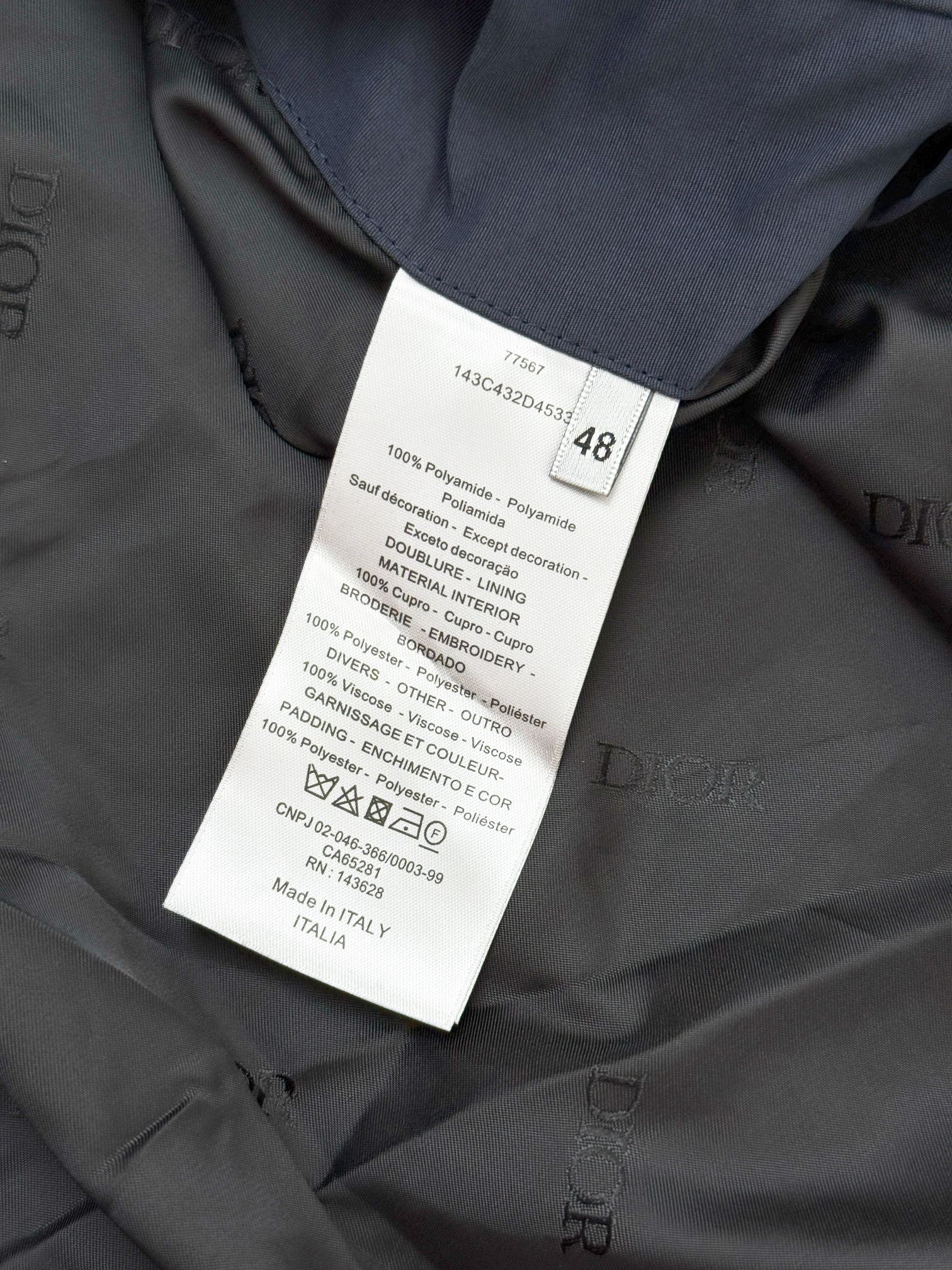 Dior 디올 × Hylton Nel 협업 ‘For My Real Friends’ 자수 봄버 재킷 17