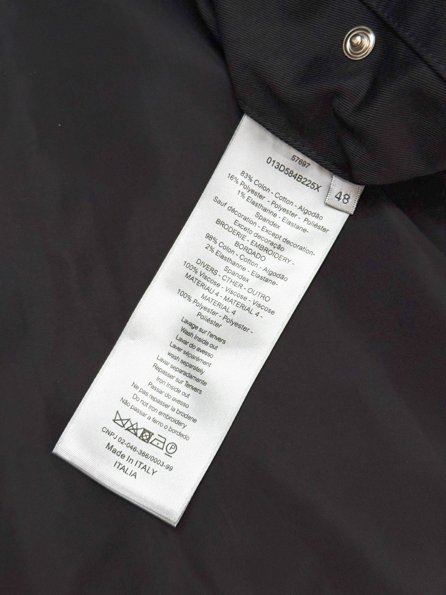 Dior 디올 25FW 코튼 블루종 자켓 30