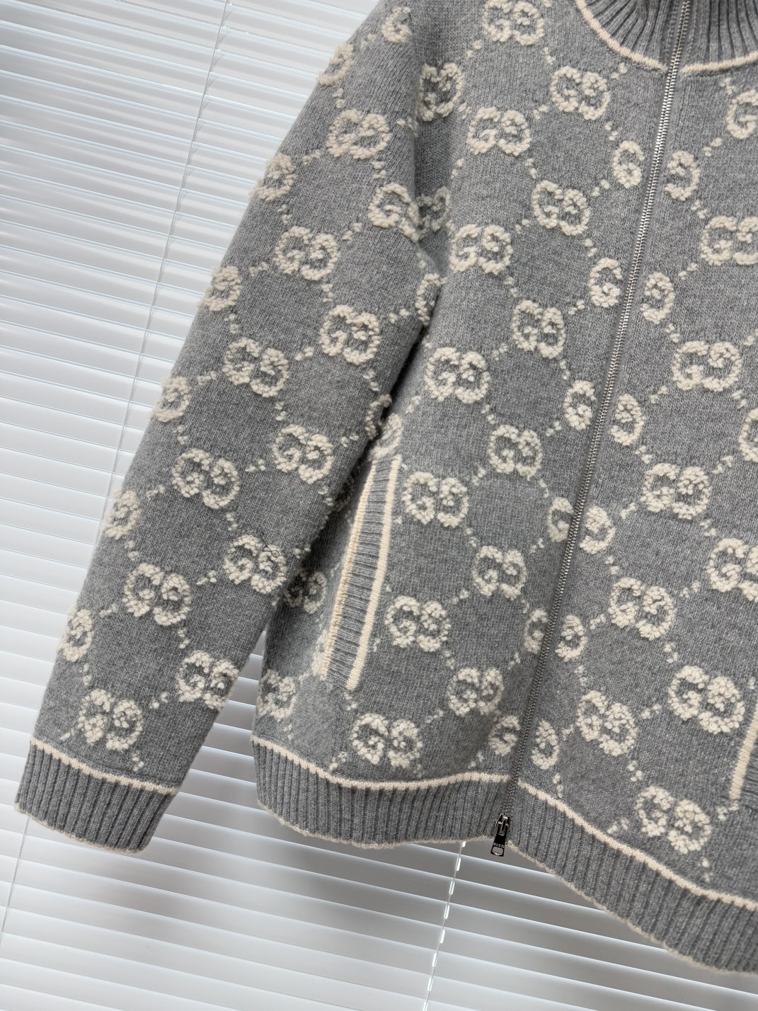 GUCCI 구찌 GG 자카드 울 니트 집업 14