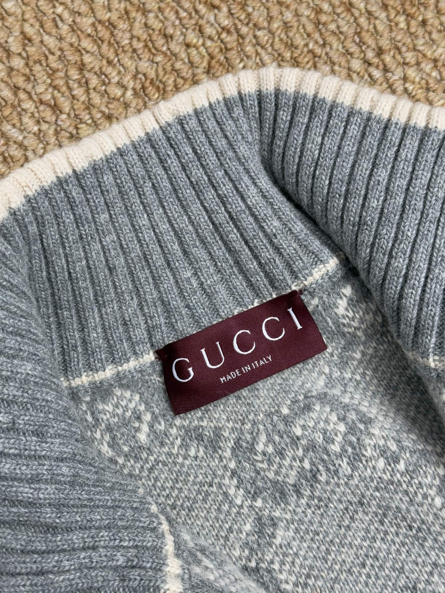 GUCCI 구찌 GG 자카드 울 니트 집업 16