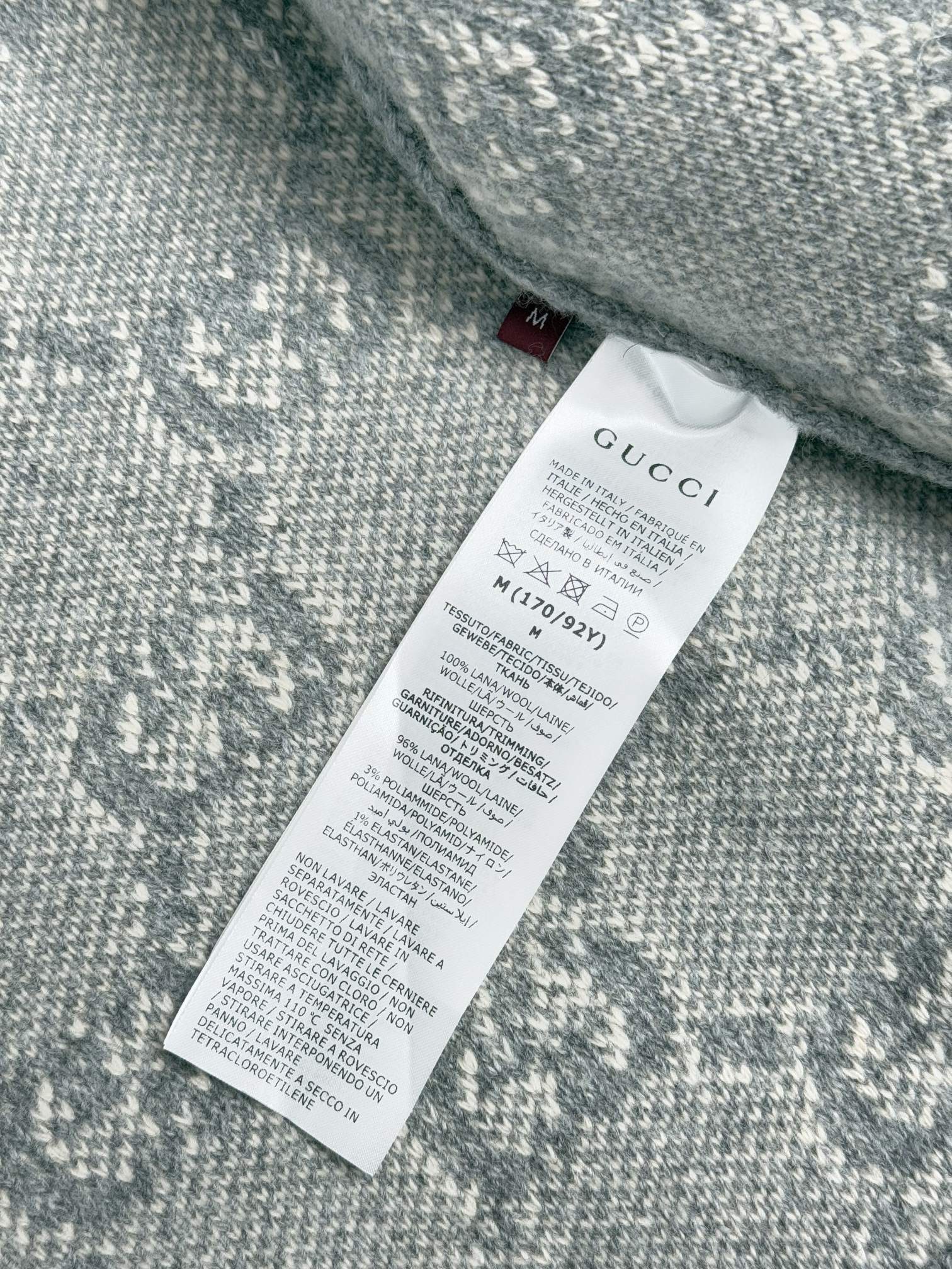 GUCCI 구찌 GG 자카드 울 니트 집업 19
