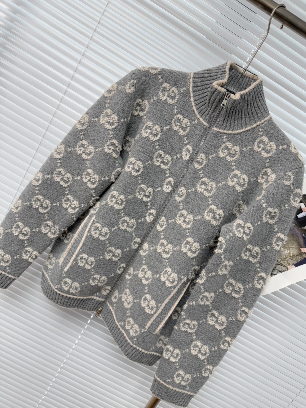 GUCCI 구찌 GG 자카드 울 니트 집업 20