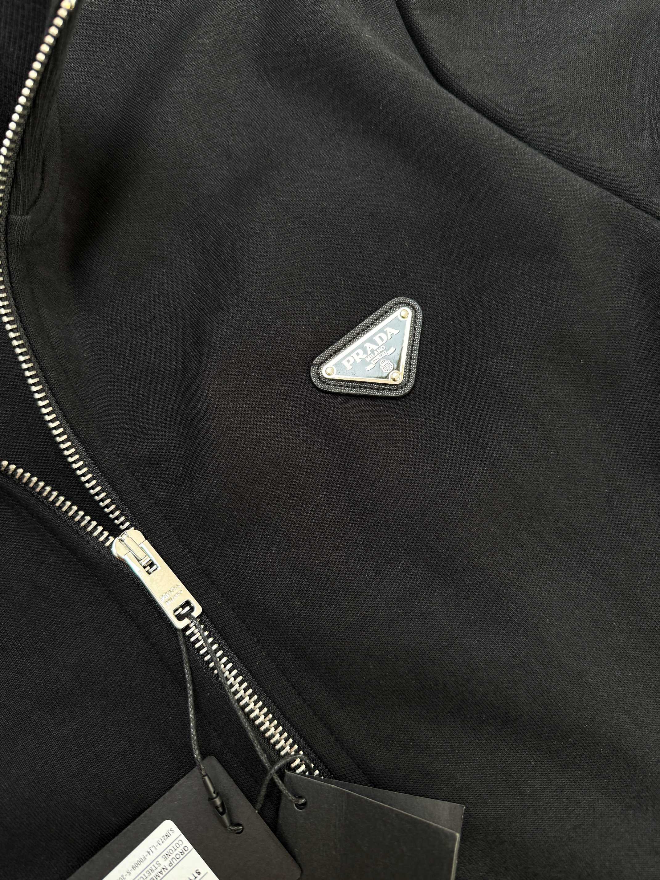 Prada 프라다 더블코튼 스탠드넥 집업 자켓 20