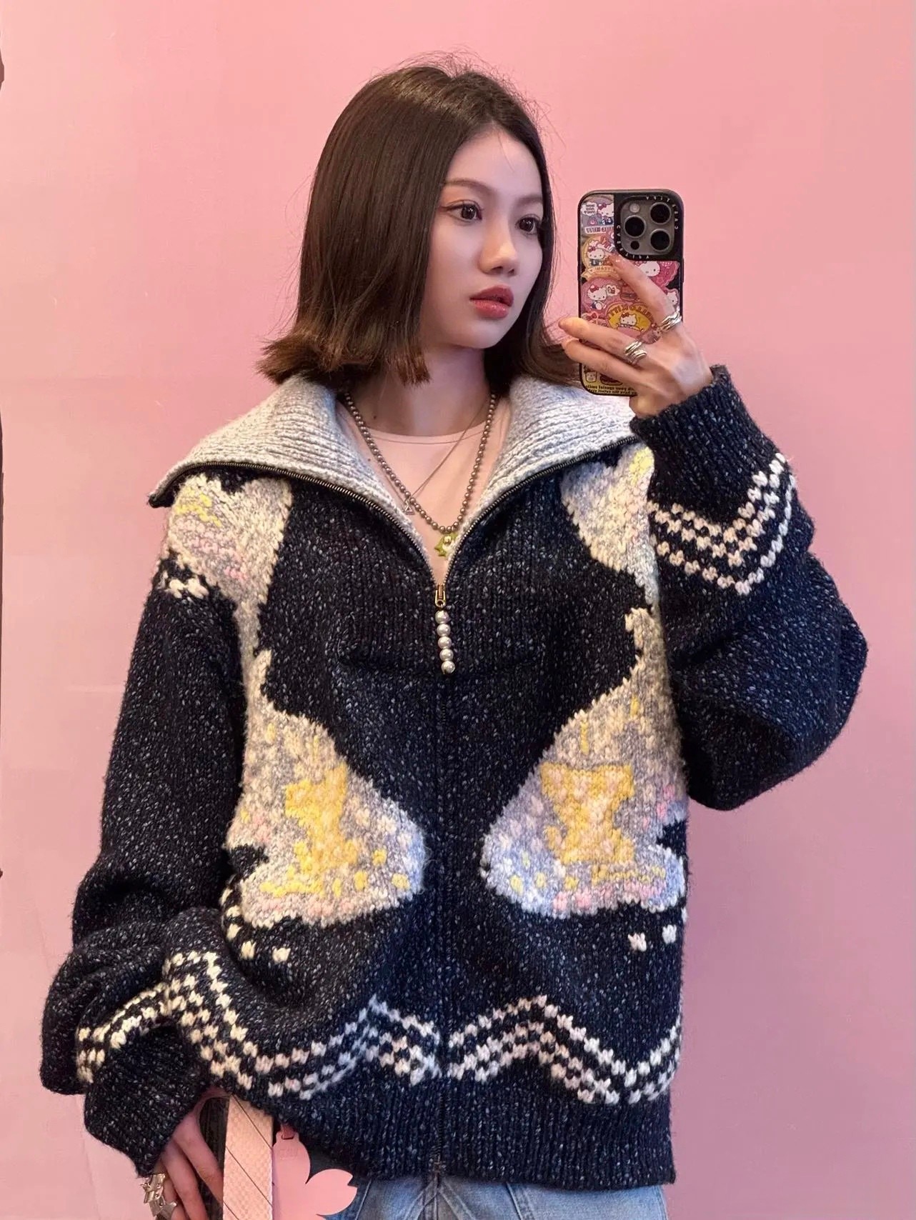 LOUIS VUITTON 루이비통 x Nigo 2025 FW 코이피쉬 니트 하이넥 스웨터 9