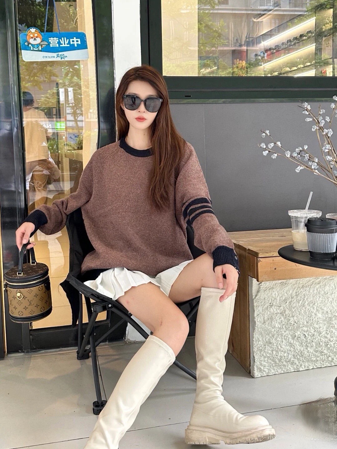 Thom Browne 톰브라운 울 블렌드 버튼 디테일 크루넥 니트 8