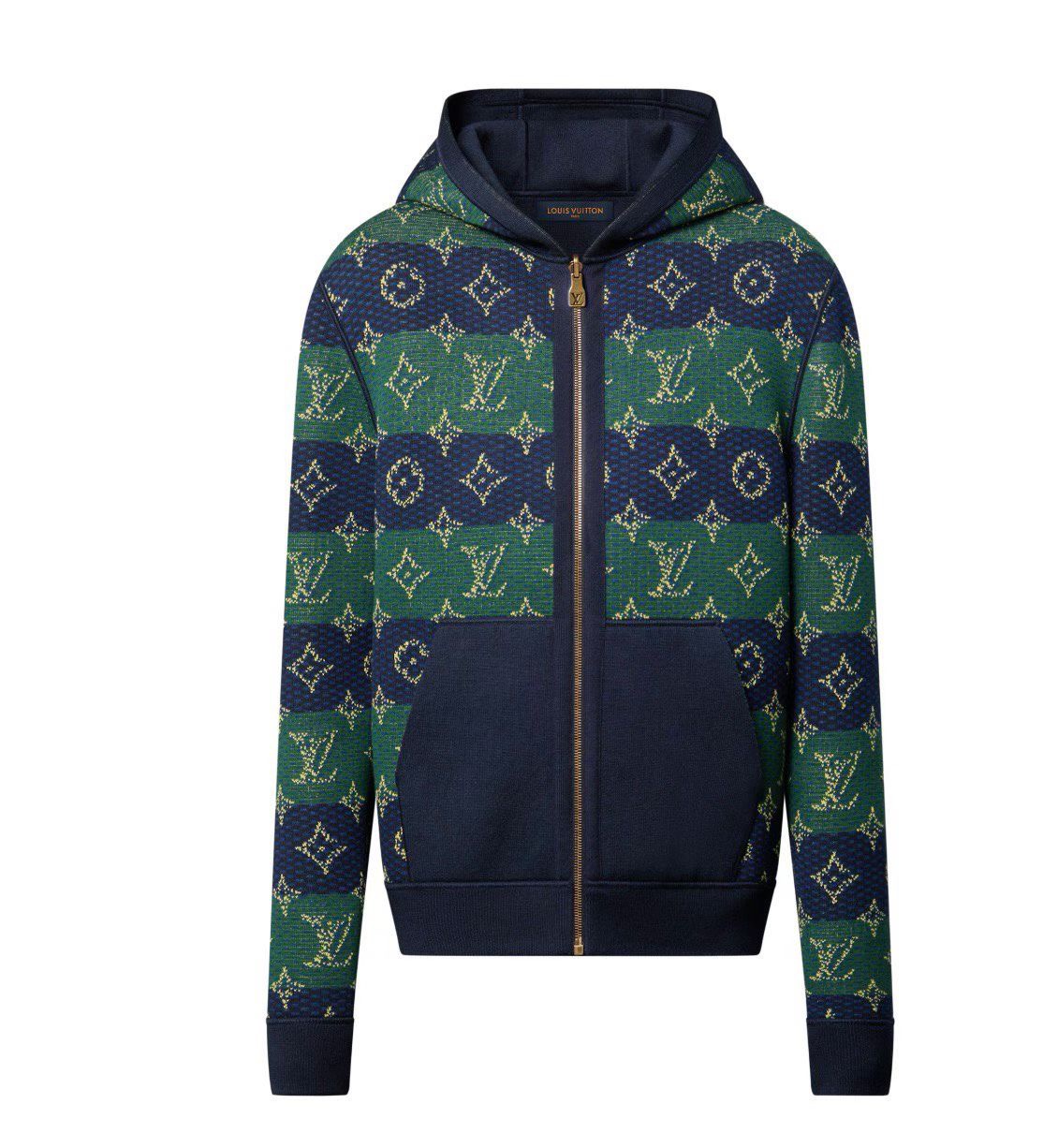 LOUIS VUITTON 루이비통 Monogram Heritage 양면 후드 니트 2