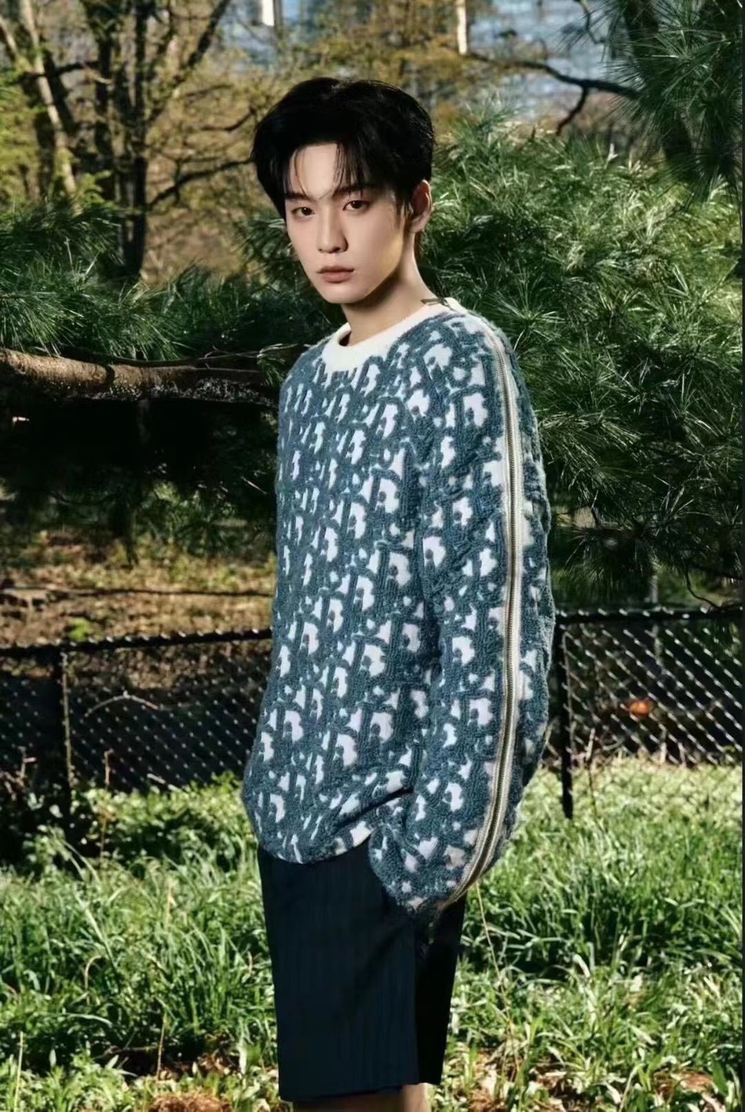 Dior 디올 양모 혼방 자카드 니트 스웨터 5