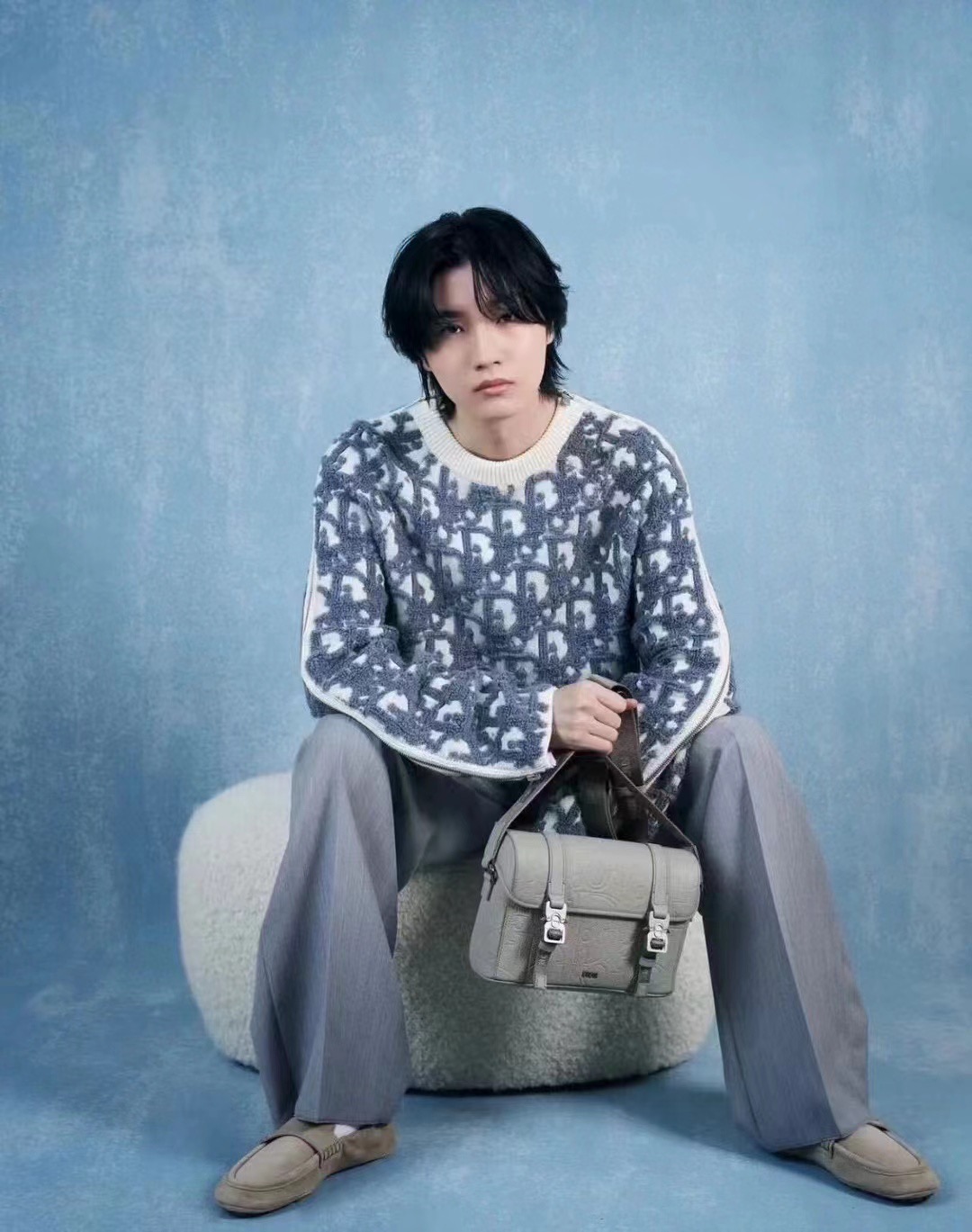 Dior 디올 양모 혼방 자카드 니트 스웨터 6