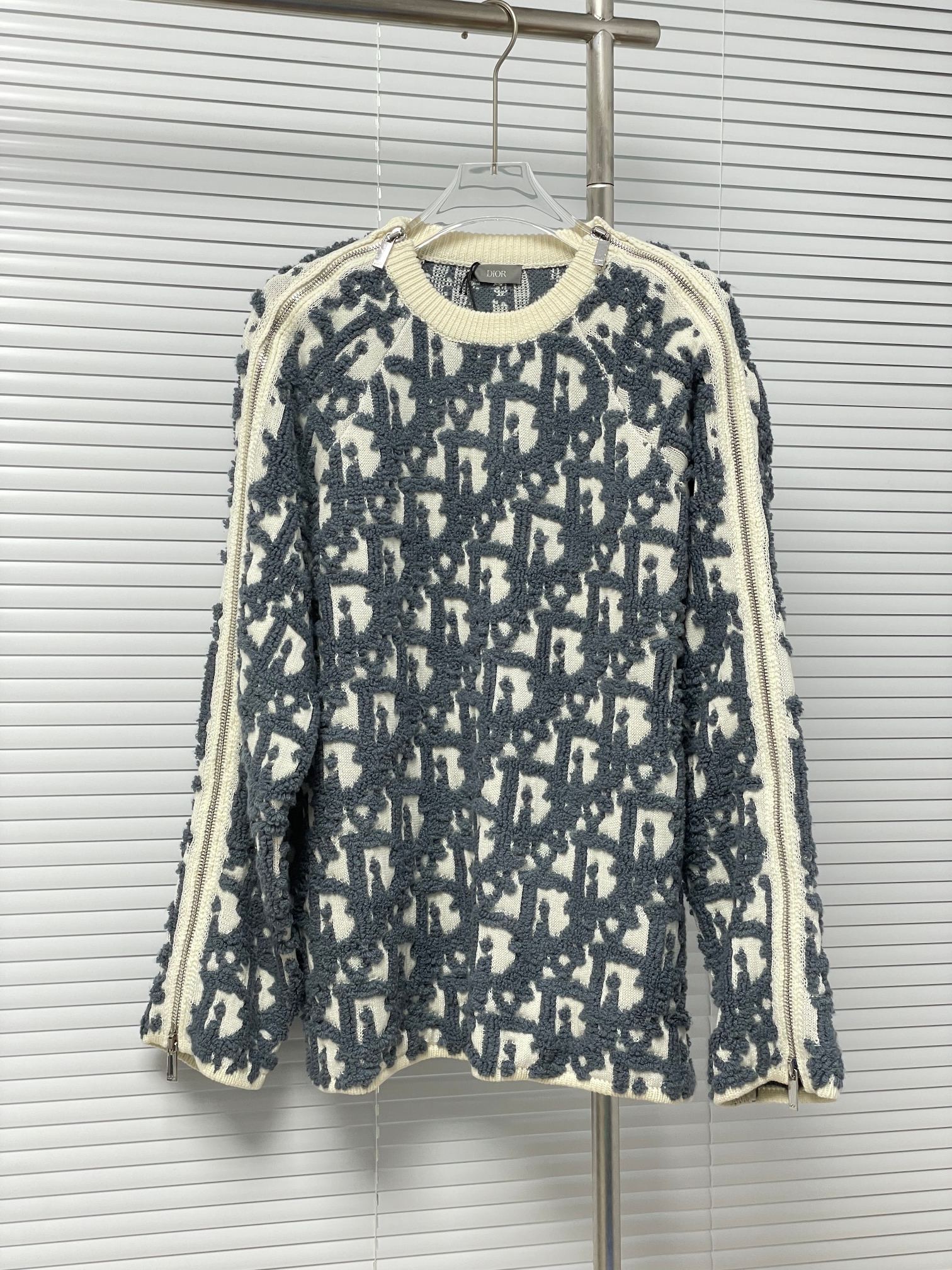 Dior 디올 양모 혼방 자카드 니트 스웨터 11